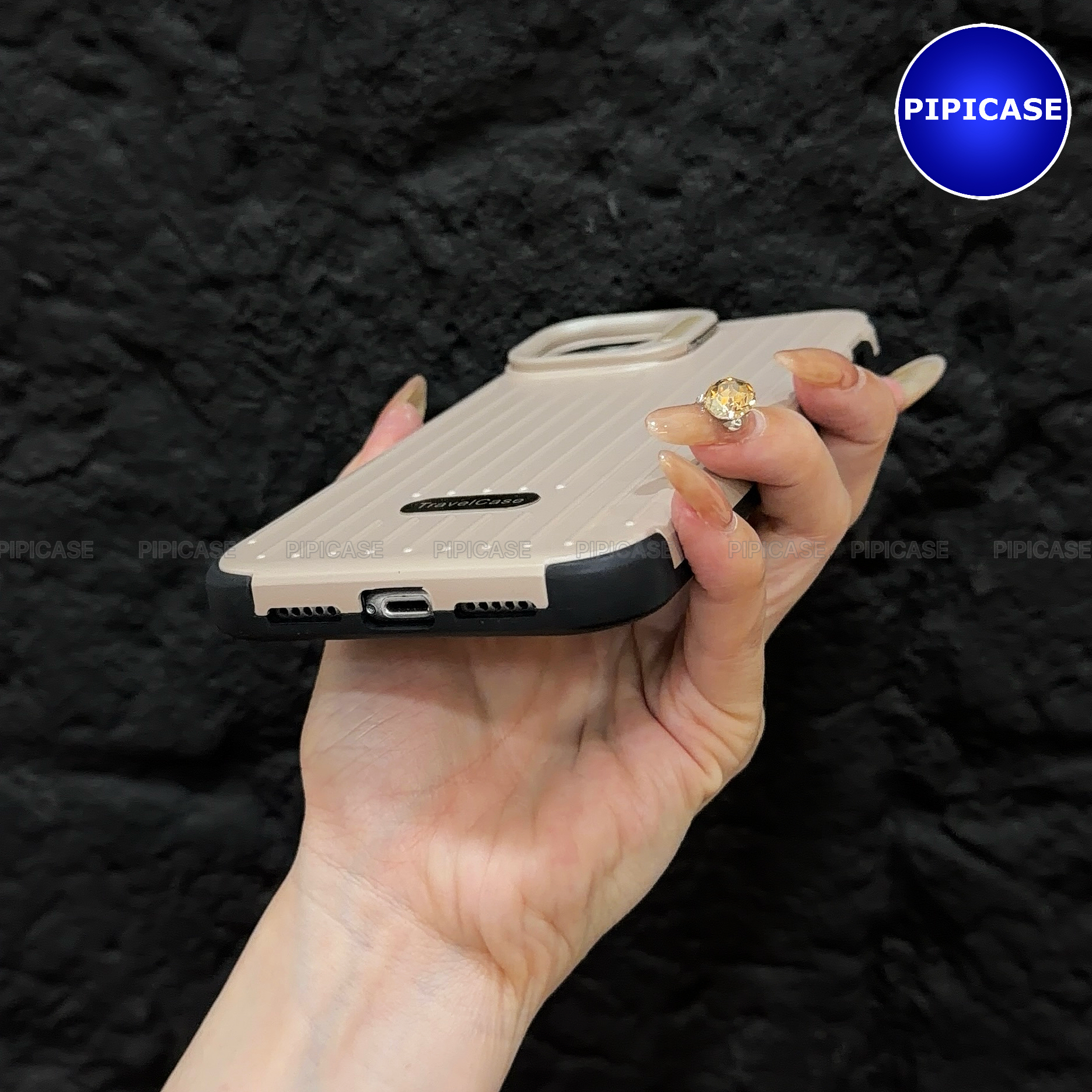 Ốp Lưng iPhone 11 - Hondao - Nâu Nhạt_thumbnail_3
