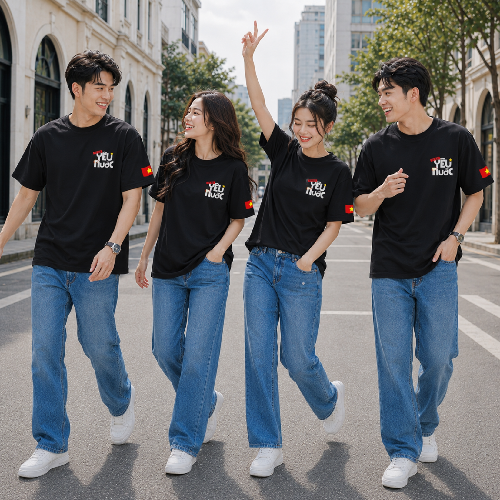 [Form Rộng] Áo phông Việt Nam Team Yêu Nước - Loza NA03-RT3673_thumbnail_3