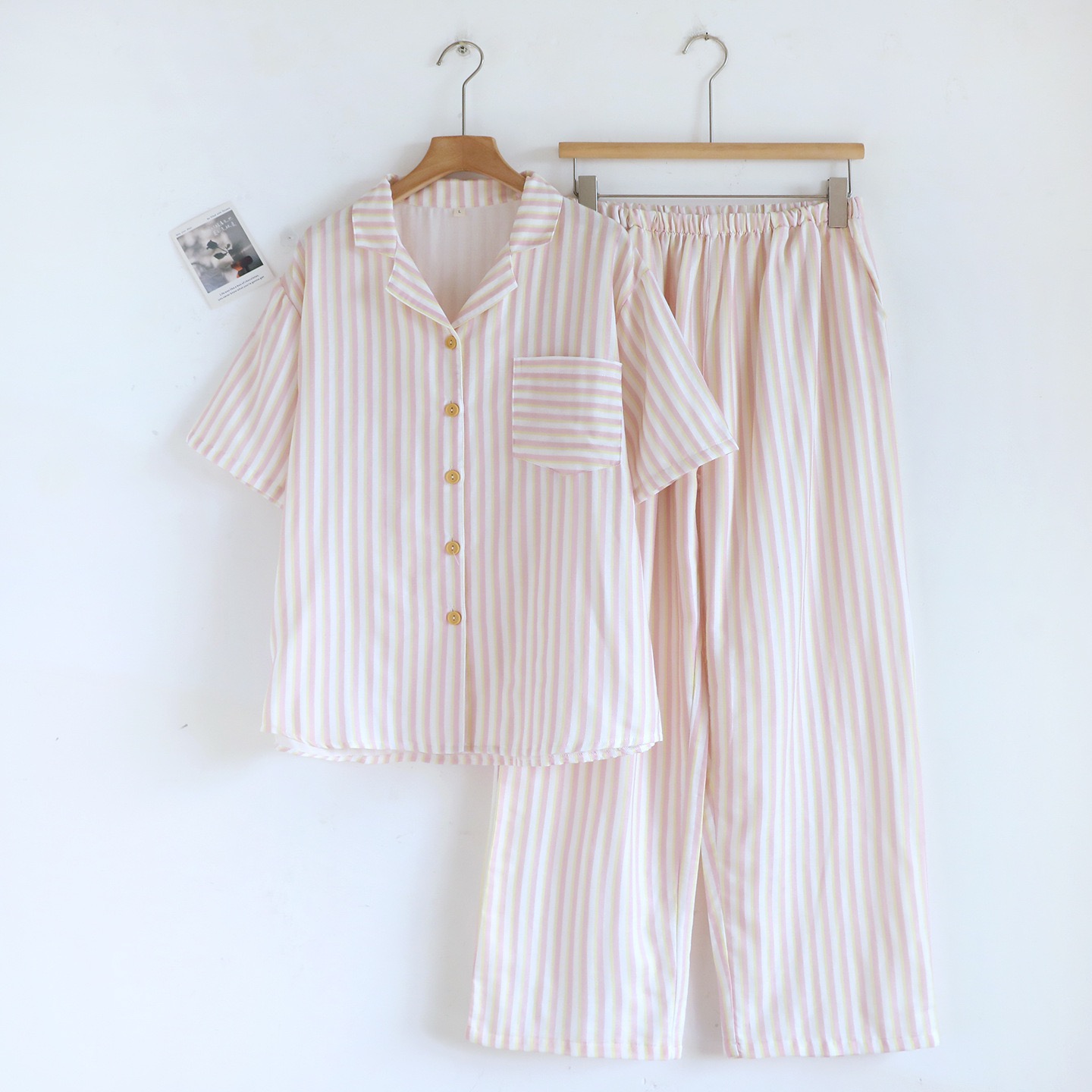 Set pizama kẻ sọc xô cotton_thumbnail_5