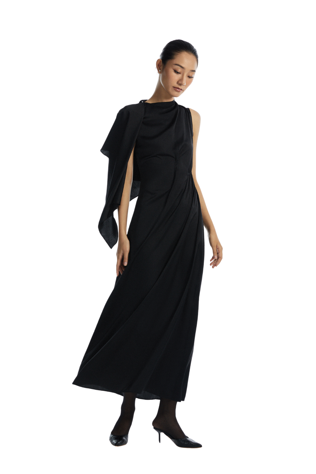 FALLING SIDE DRESS
