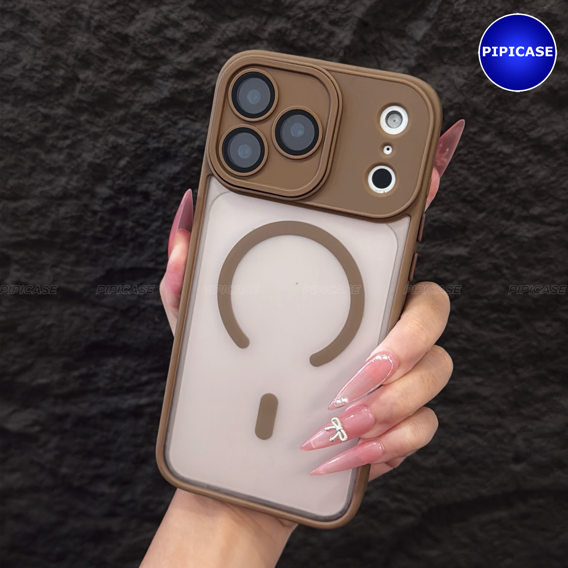 Ốp Lưng iPhone 17 Pro Max - Kao - Nâu_thumbnail_0
