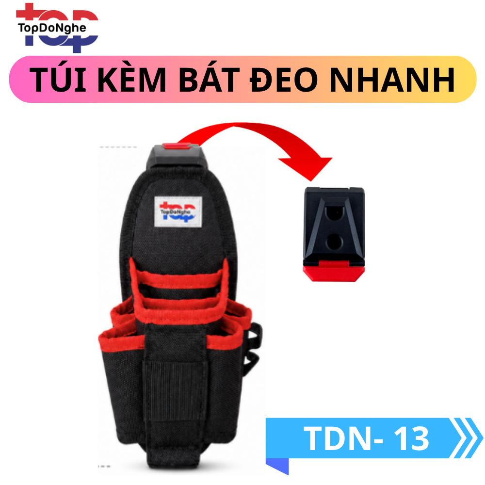 Túi Đựng Đồ Nghề Đeo Hông TDN-13 Top Đồ Nghề Top Tool Bát Đeo Nhanh Vải 1680D Cho Thợ Điện