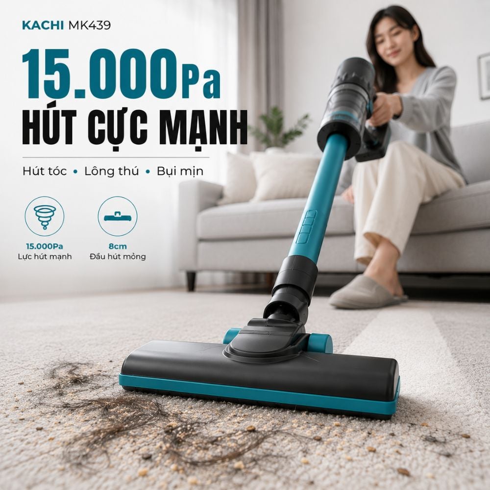 Máy hút bụi Kachi MK439