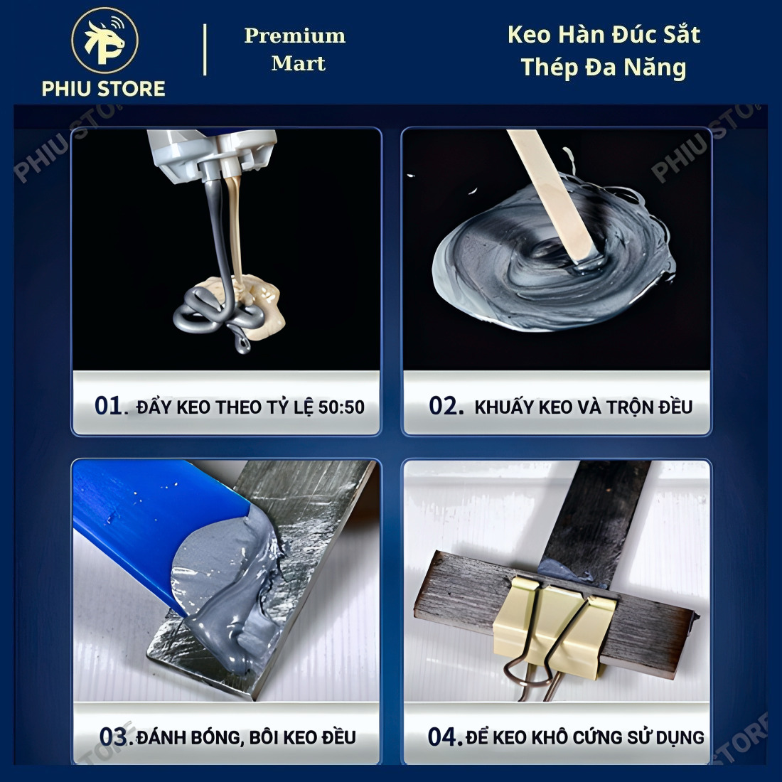 Combo Sửa Chữa Nhanh Ô Tô Xe Máy 4 Món - 225 Phe Hãm, 500 Chốt Nhựa, 1200 Gioăng O-Ring, Keo Hàn X3000_thumbnail_8