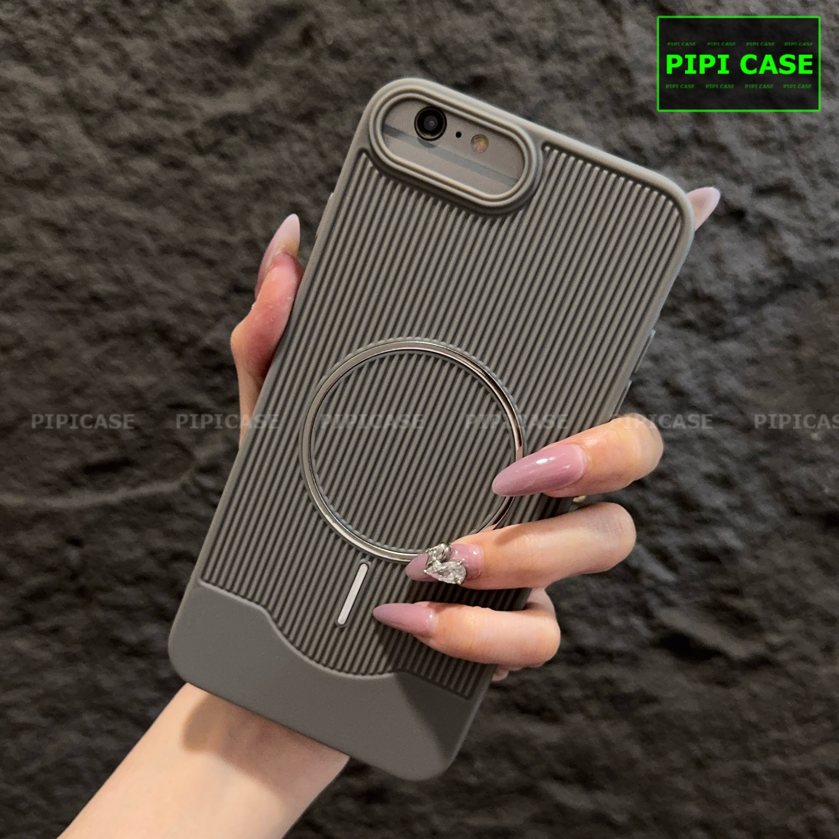Ốp Lưng iPhone 6 Plus / 6S Plus - USE - Xám