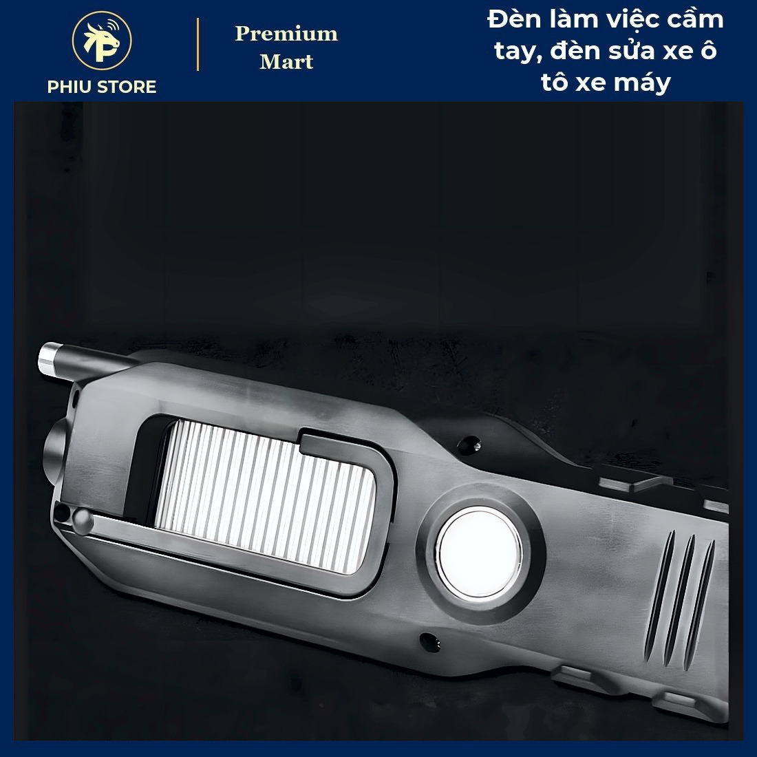Đèn Làm Việc Cầm Tay XPE/COB 30W - Đèn Pin Sạc Chiếu 300m, Pin 6-9 Giờ_thumbnail_1