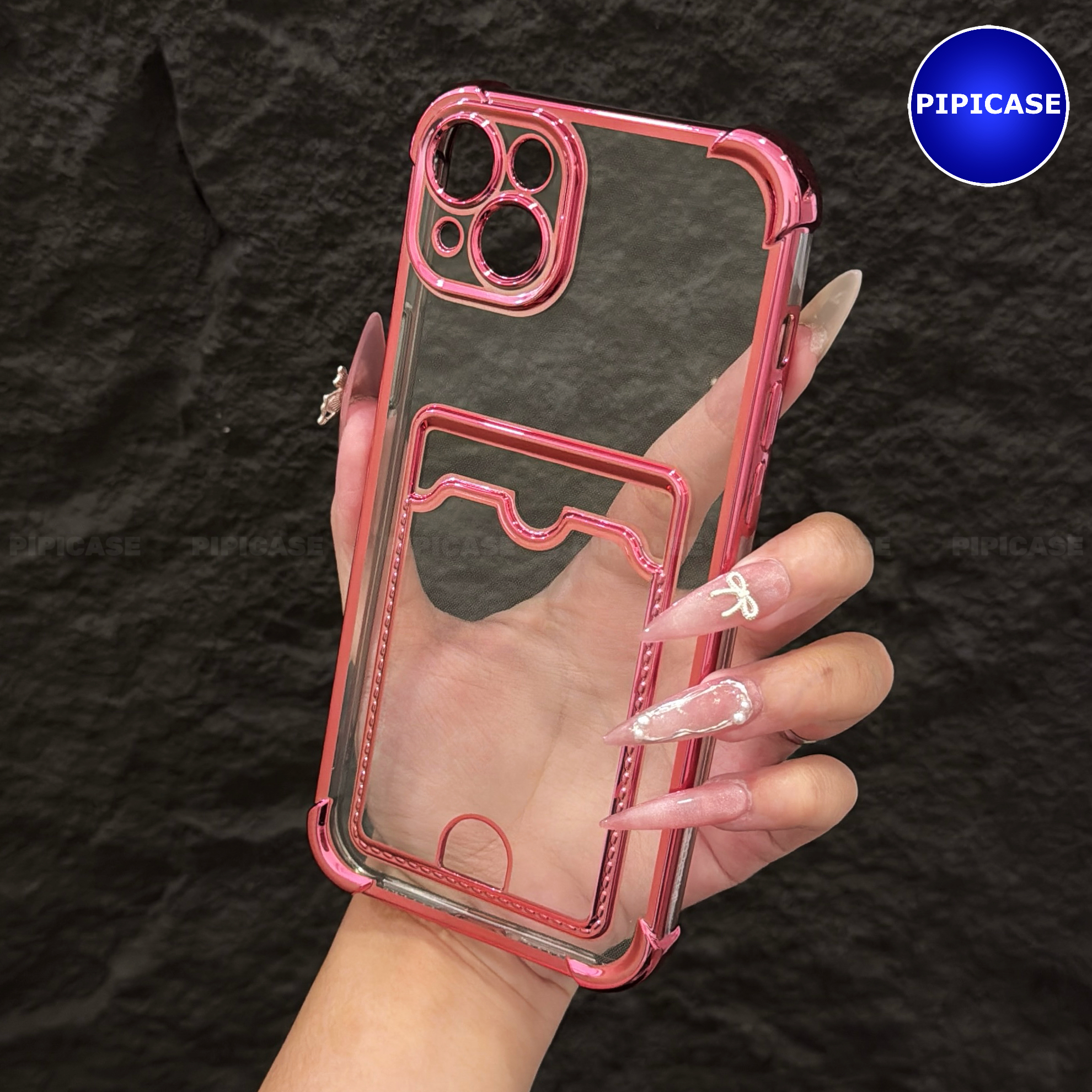 Ốp Lưng iPhone 14 Plus - Ốp Thẻ - Hồng_thumbnail_1