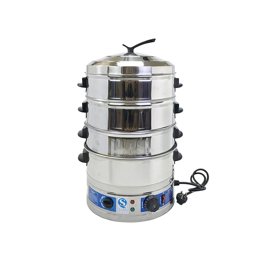 Nồi hấp bánh bao 3 tầng 40cm dùng điện