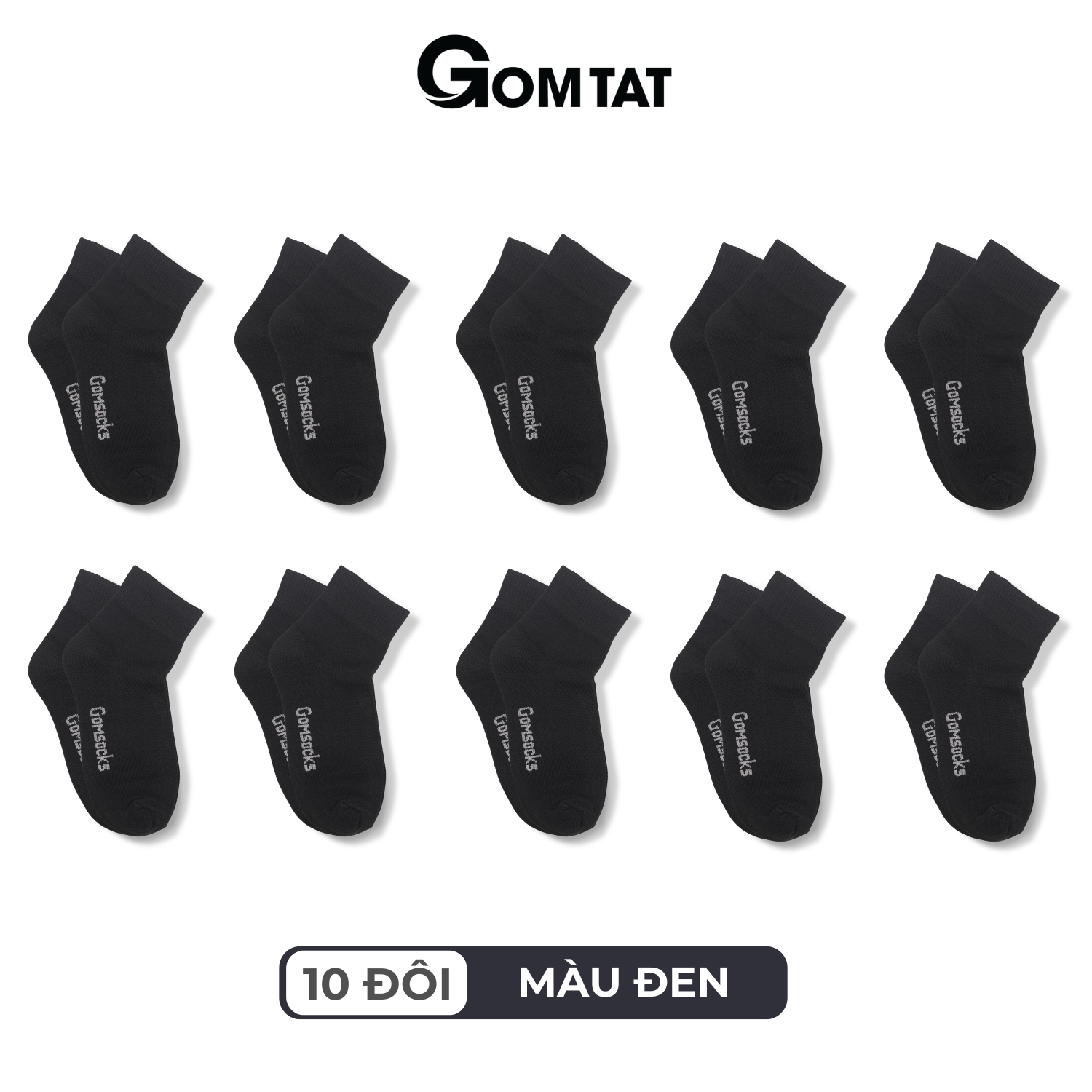 Tất cổ cao nam nữ GOMTAT trơn màu basic thoáng khí - VNX-SOCKS-CAO_thumbnail_16