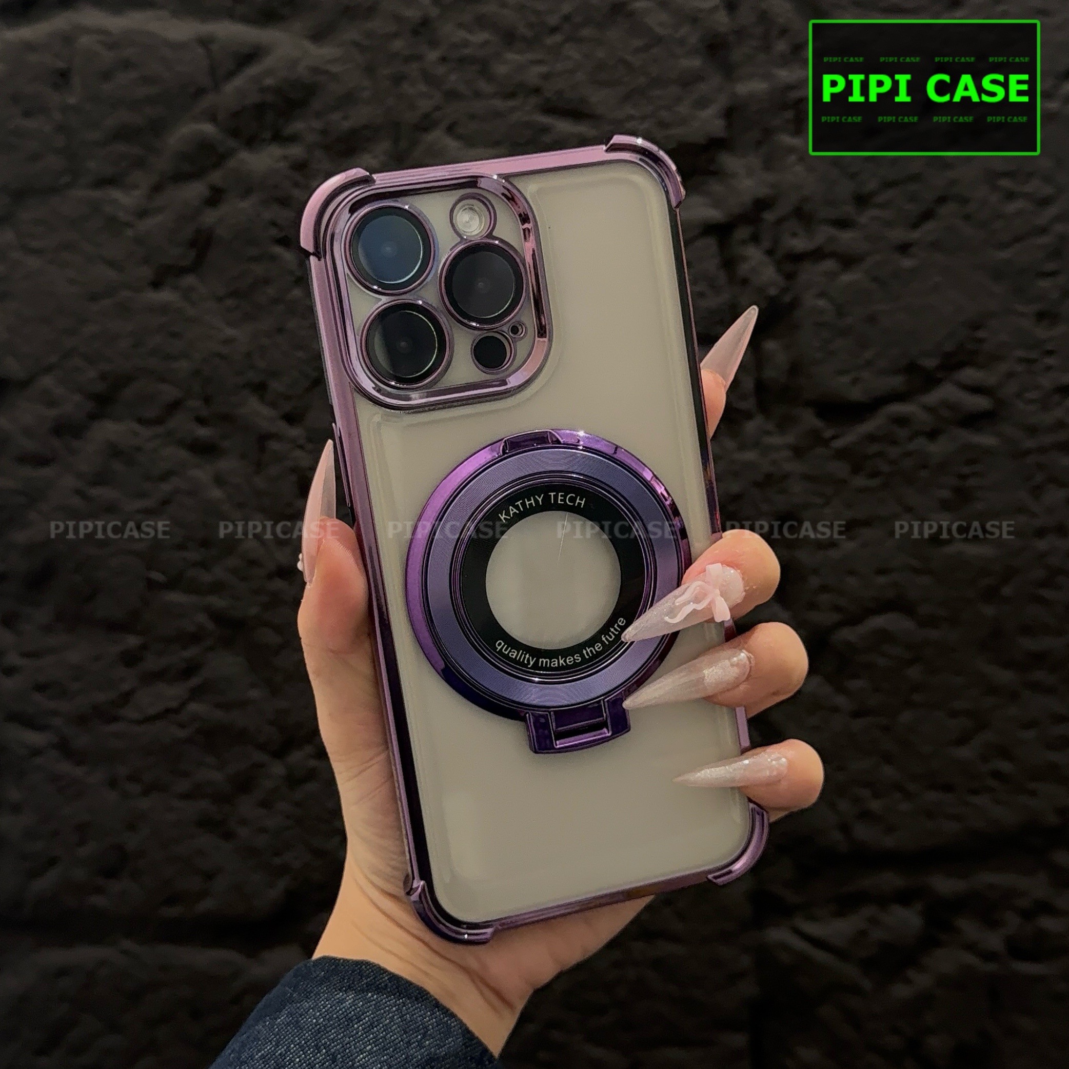 Ốp Lưng iPhone 14 Pro - Ven - Tím_thumbnail_7