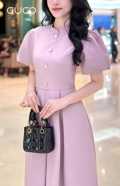 ĐẦM XÒE TAY PHỒNG TÙNG XẾP LY - HỒNG_thumbnail_3