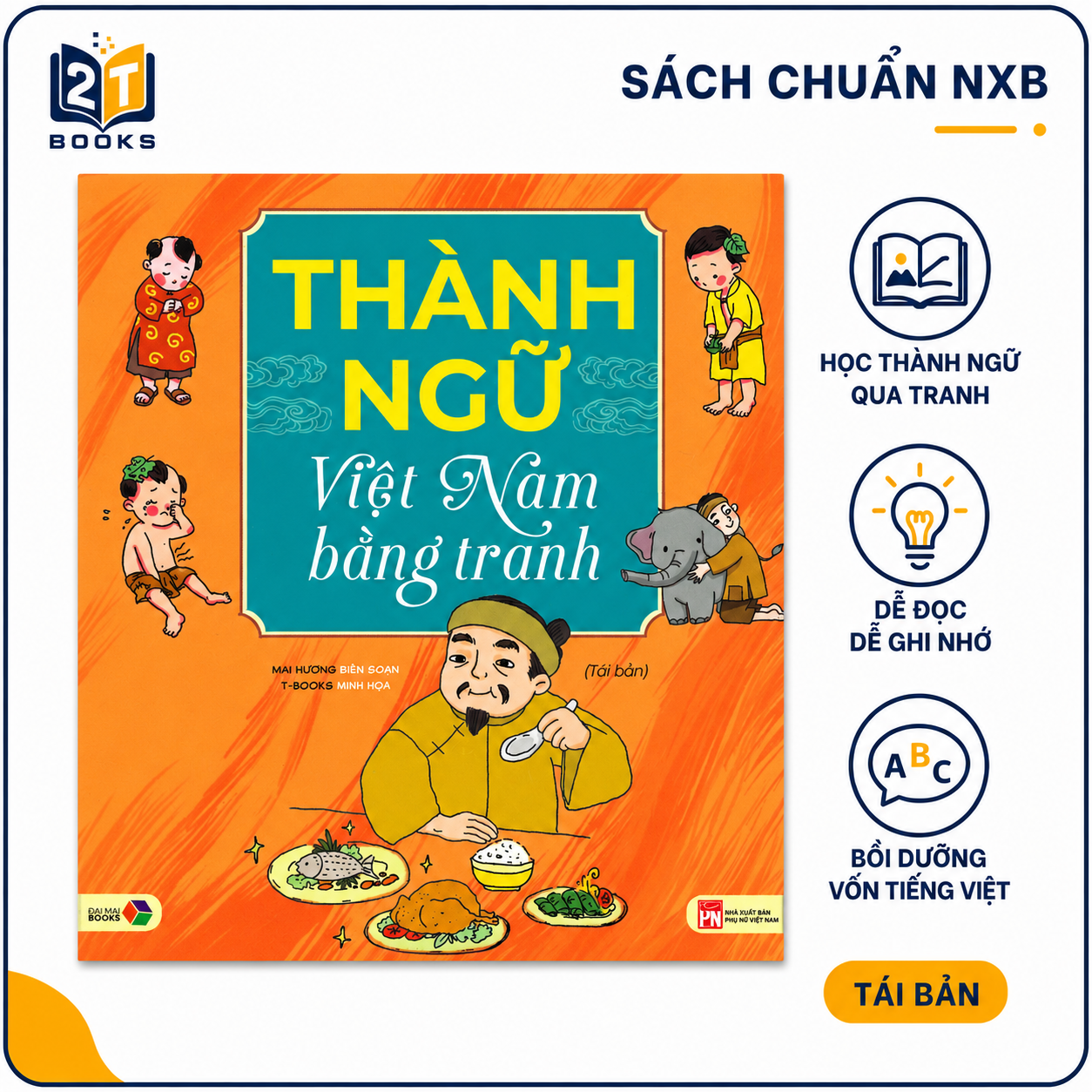 Thành Ngữ Việt Nam Bằng Tranh (Tái Bản 2025)_thumbnail_1