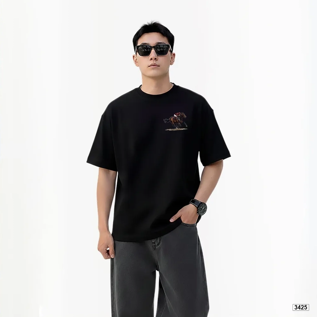 Áo thun form rộng cổ tròn thoáng mát TeePrint 3425_thumbnail_3