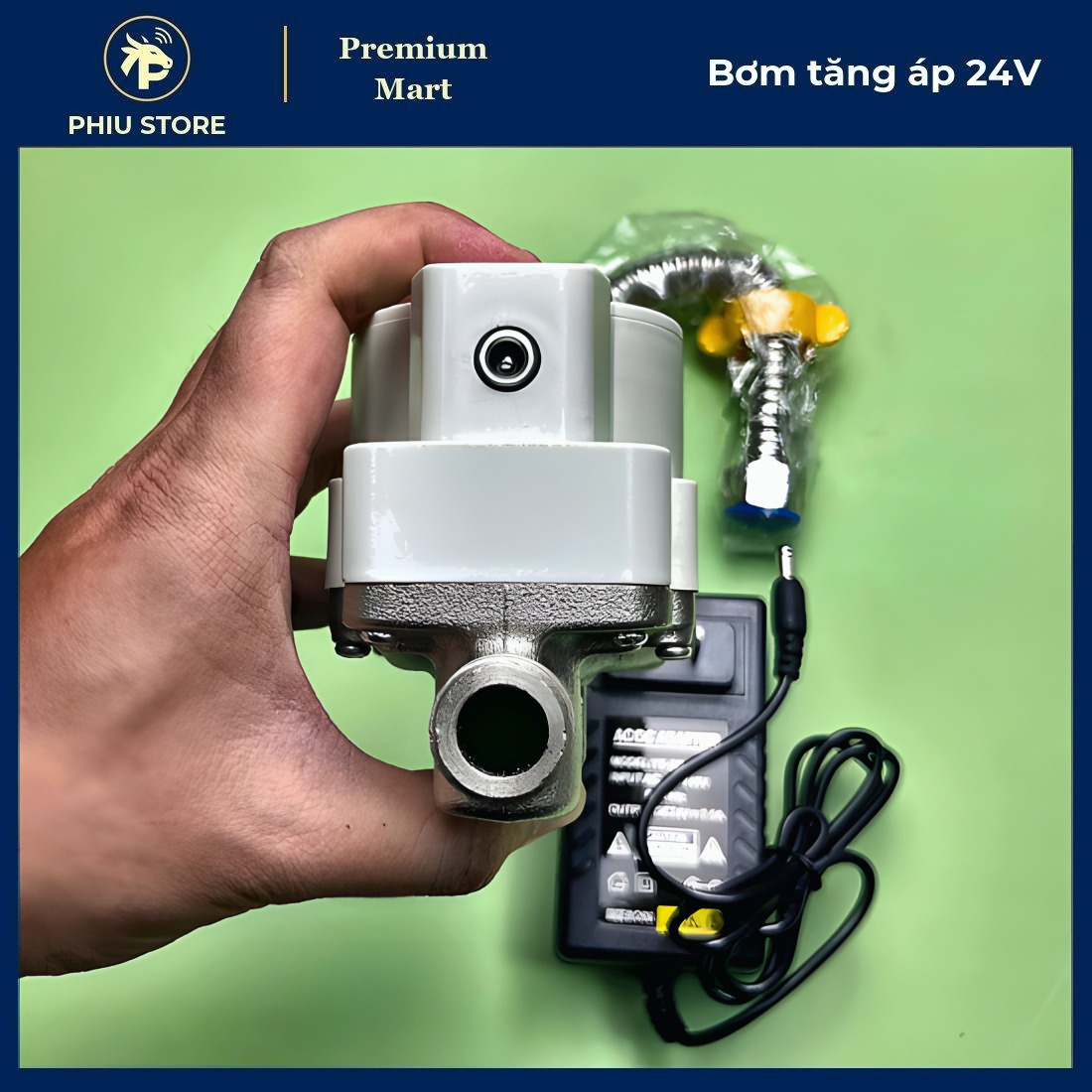 Bơm tăng áp tự động, bơm tăng áp bình nóng lạnh, bơm tăng áp vòi sen tắm, 100W và 150W, PHIU STORE_thumbnail_8