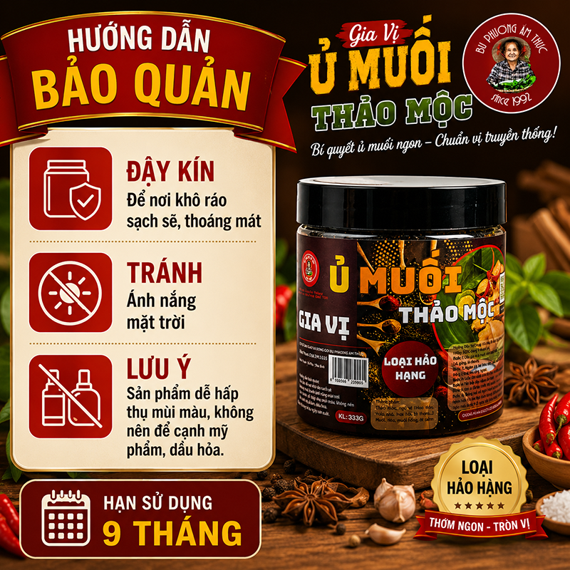 Gia Vị Ủ Muối Thảo Mộc Bu Phương 333G – Làm Gà Ủ Muối, Tai Heo, Bắp Bò Thơm Ngon - BP31_thumbnail_8