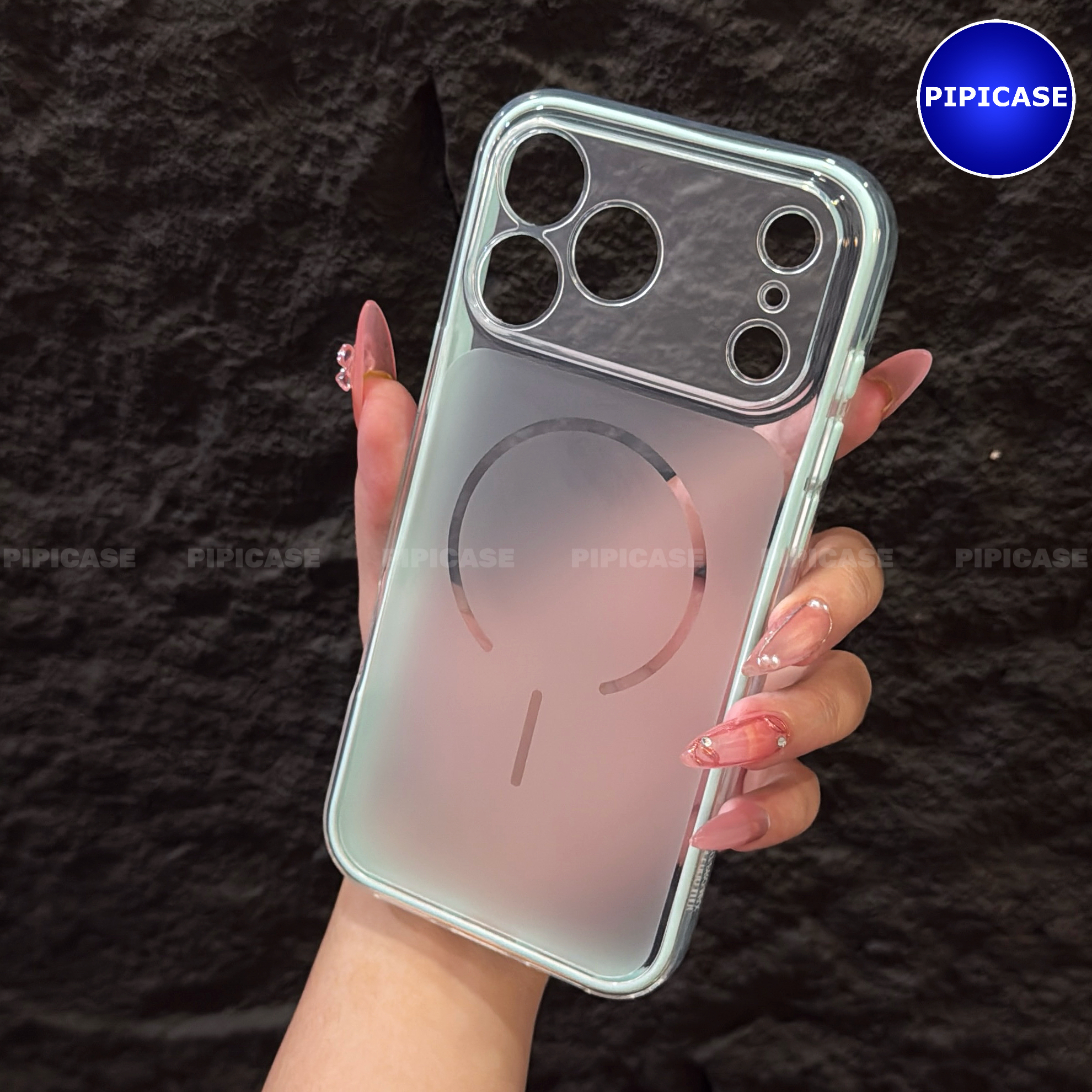 Ốp Lưng iPhone 17 Pro Max - Lucye - Xanh Mint_thumbnail_2