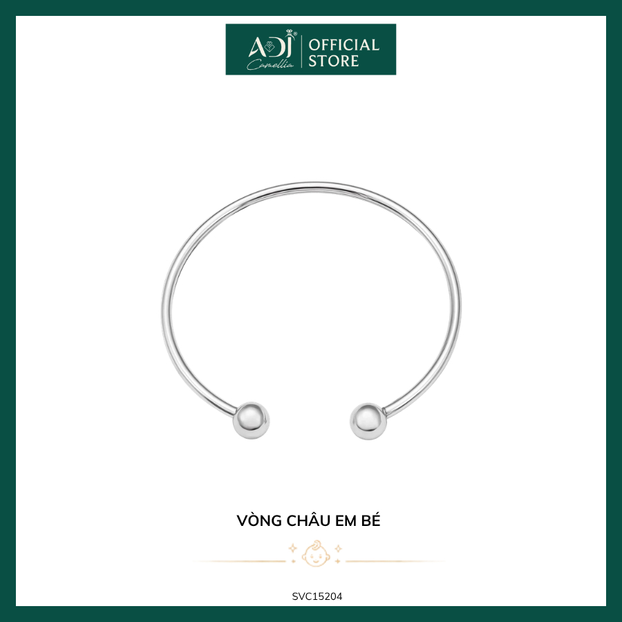 Vòng Tay Bạc 925 Cho Bé ADJ | Bạc Cao Cấp Không Kích Ứng | Quà Đầy Tháng, Thôi Nôi, Sinh Nhật_thumbnail_9