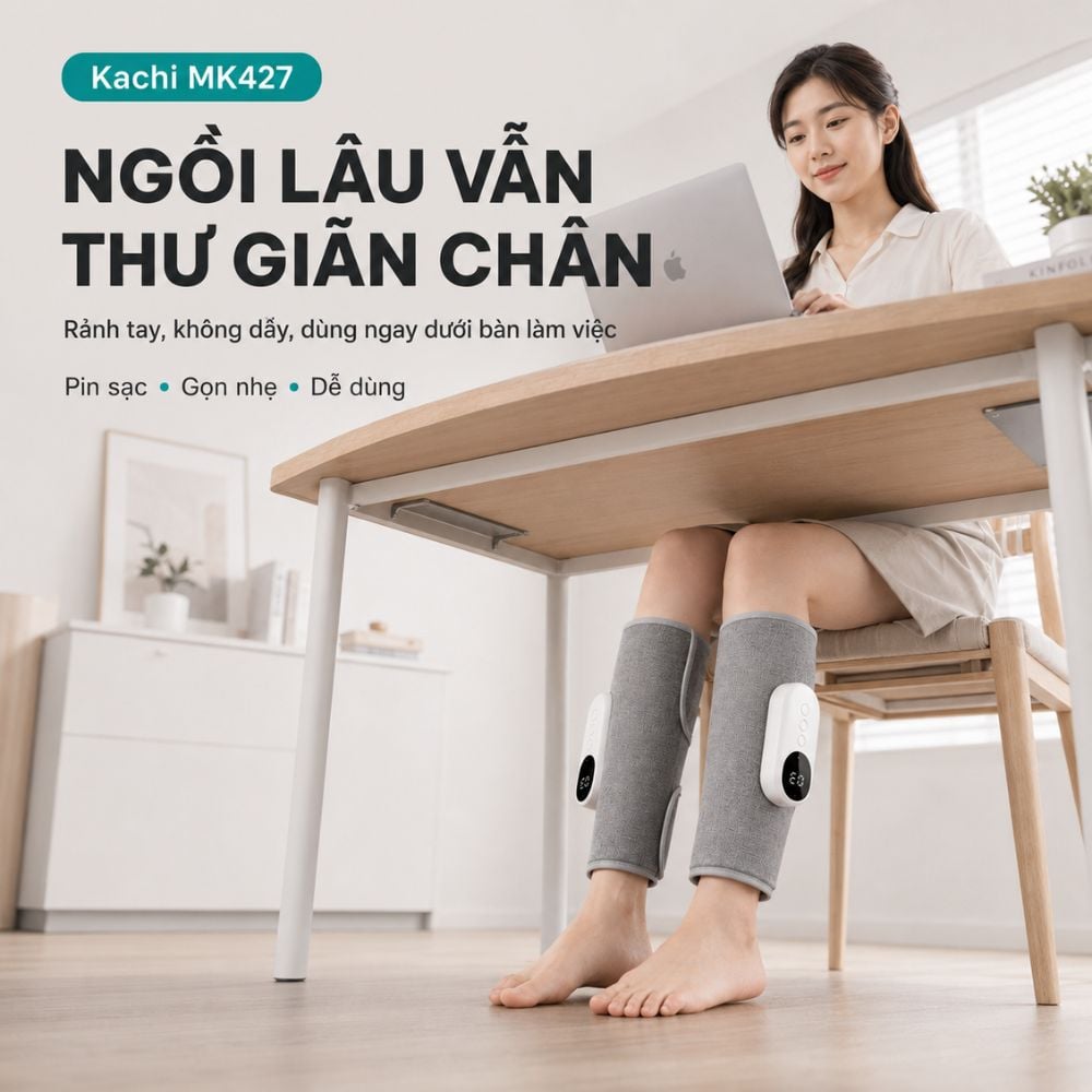 Máy Massage Chân Không Dây Kachi MK427: Giải Pháp Toàn Diện Cho Đôi Chân Khỏe Mạnh_thumbnail_5