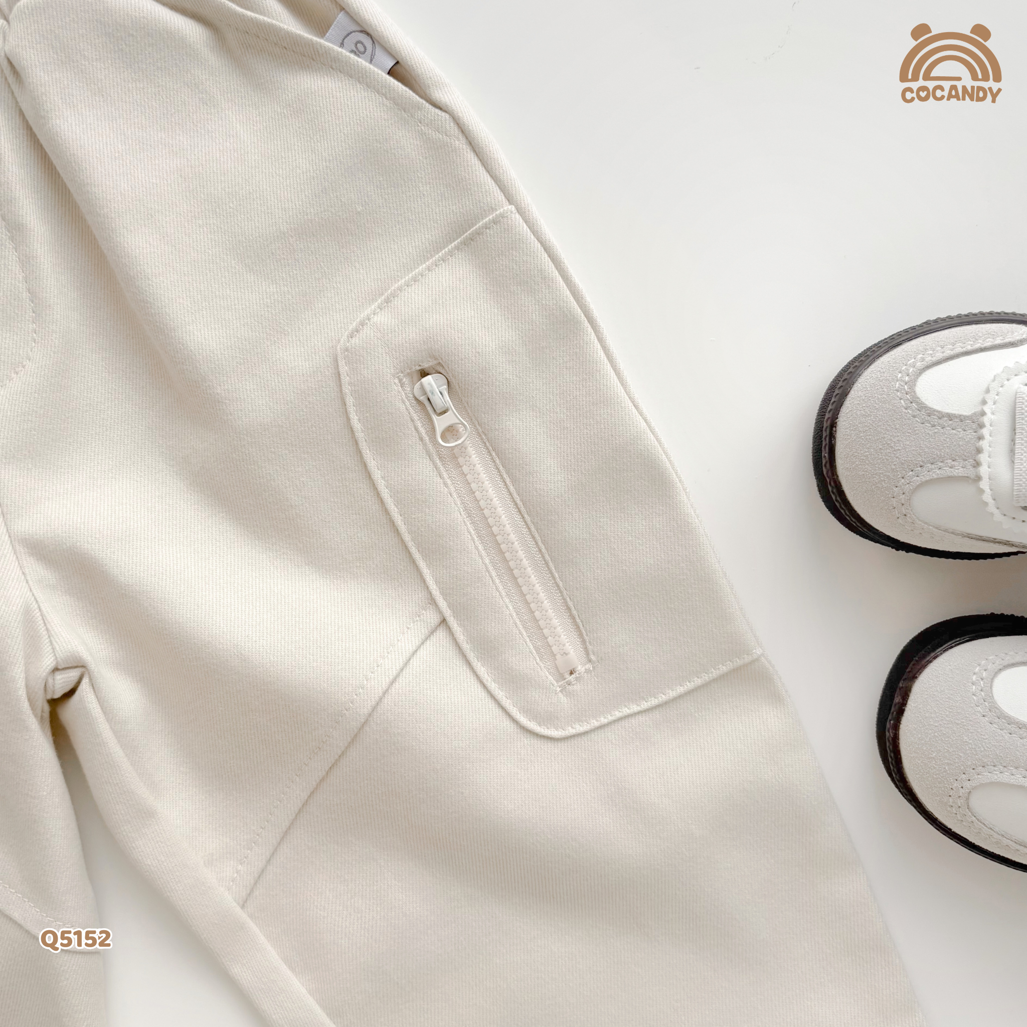 Quần dài kaki BE ống baggy kiểu_thumbnail_1