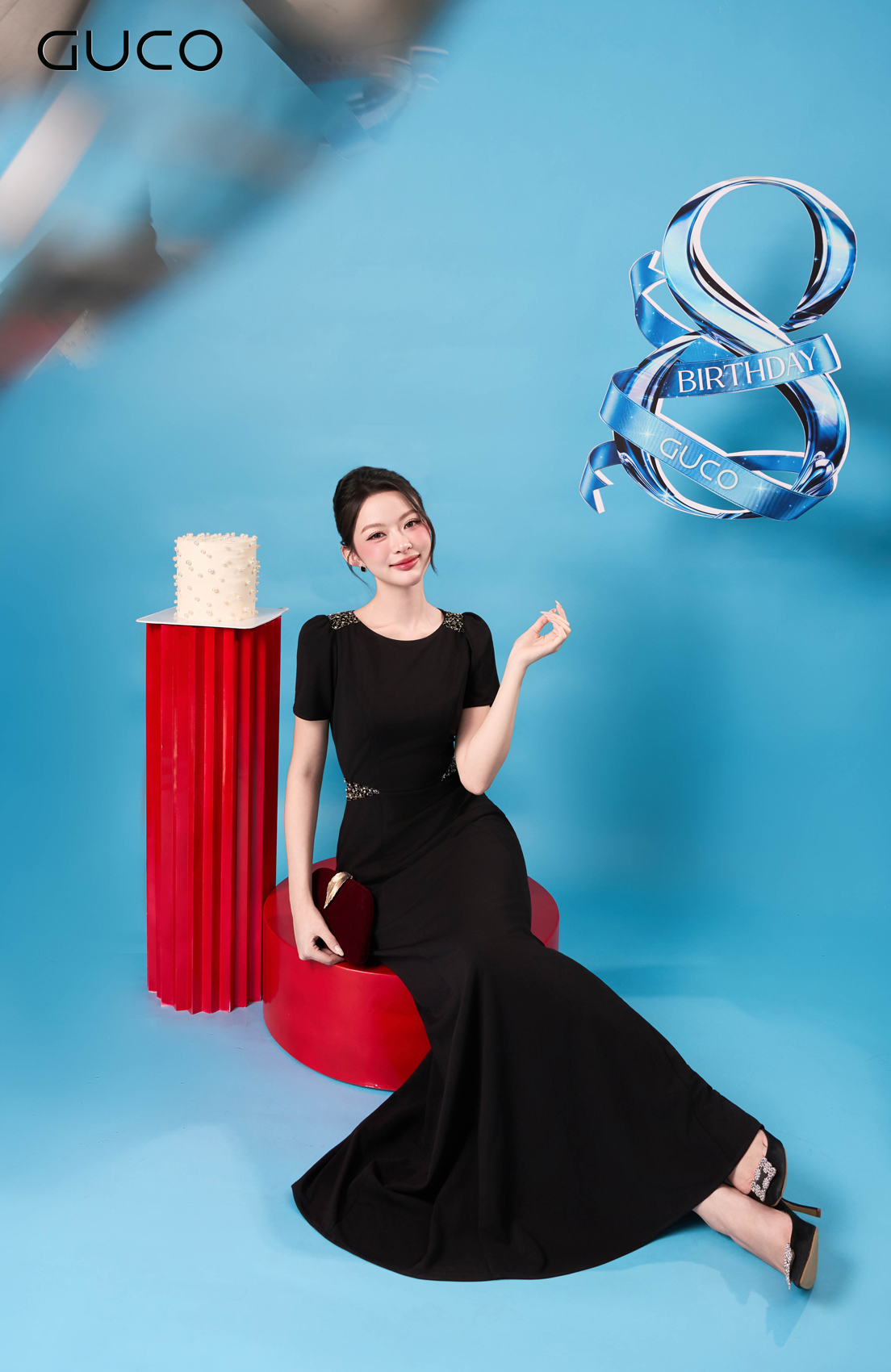 Đầm Dạ Hội Thiên Nga Đen Đính Đá_thumbnail_3