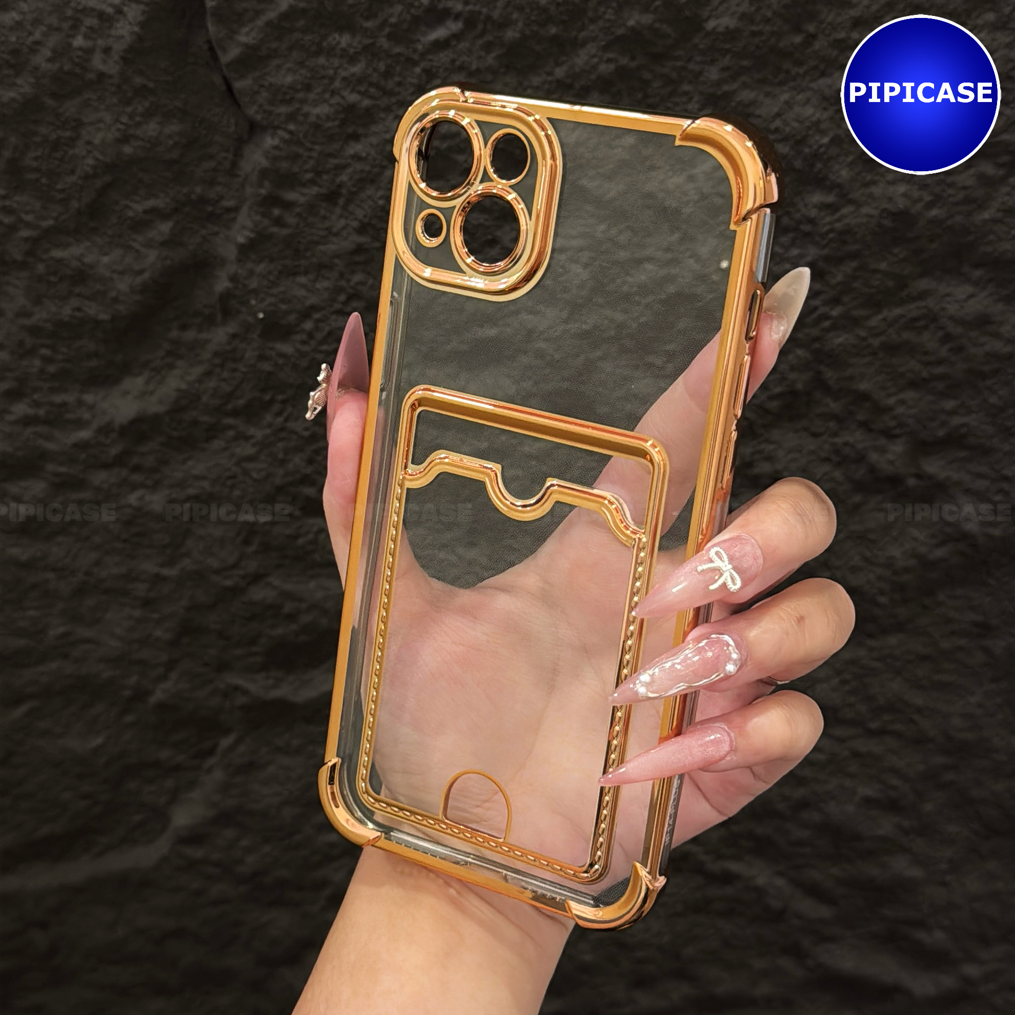 Ốp Lưng iPhone 14 Plus - Ốp Thẻ - Vàng_thumbnail_1