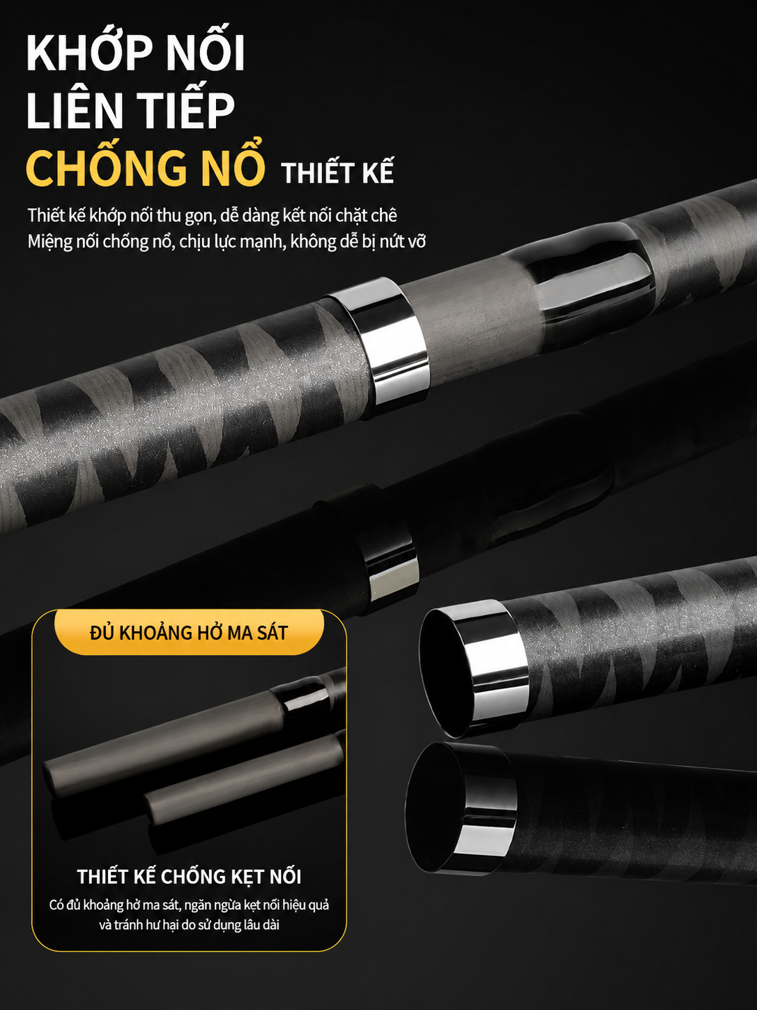Cần Câu Lục 3 Khúc Fuji Lam Phong ZHAN FU-V Surf Leader_thumbnail_4