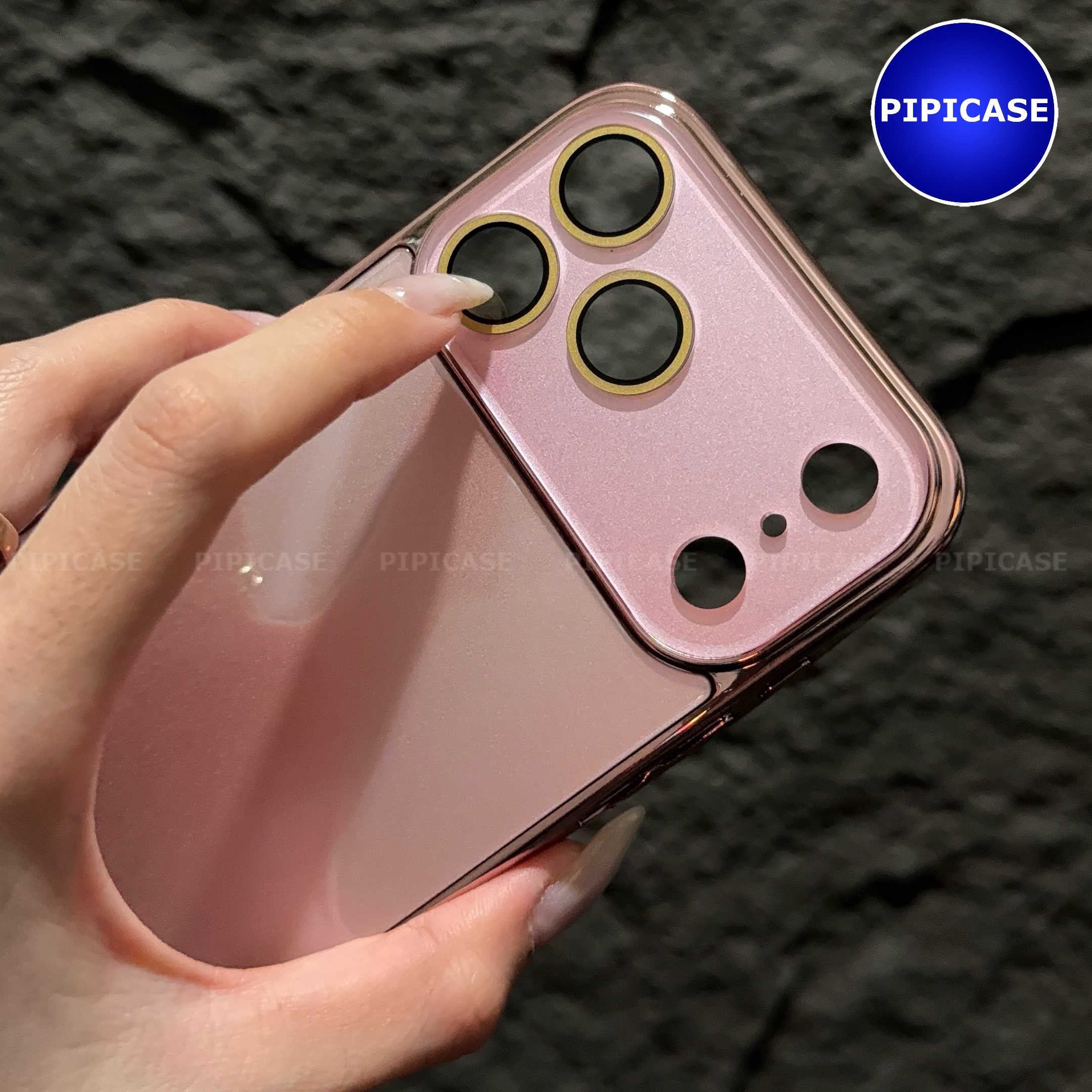 Ốp Lưng iPhone 17 Pro Max - Gash - Hồng Nhạt_thumbnail_1