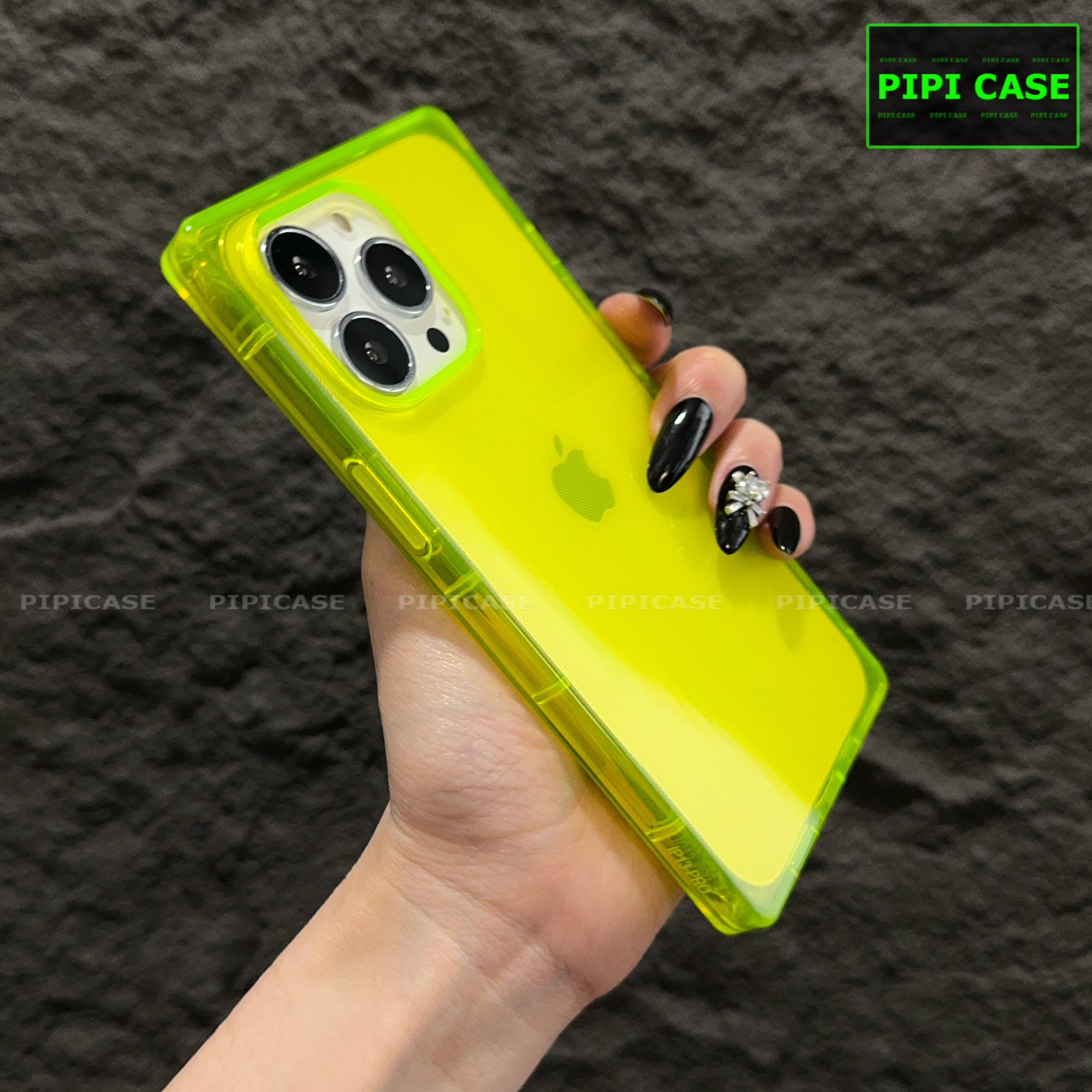 Ốp Lưng iPhone 12 Pro - Layla - Vàng Dạ Quang_thumbnail_8