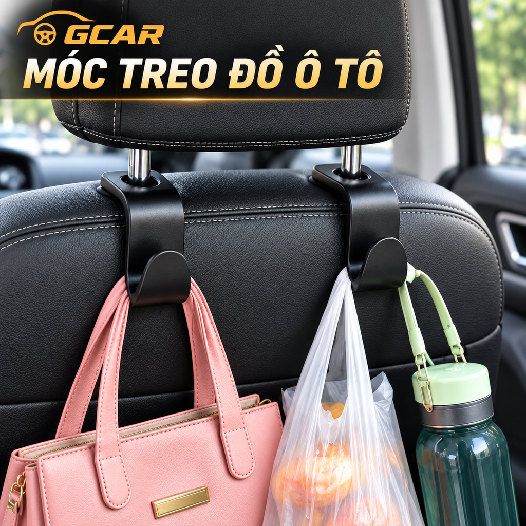 Móc Treo Đồ Sau Ghế Ô Tô Chữ S Chịu Lực Tốt