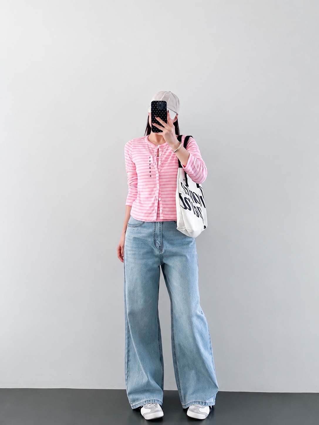 Set cardigan Uni thun mềm mát