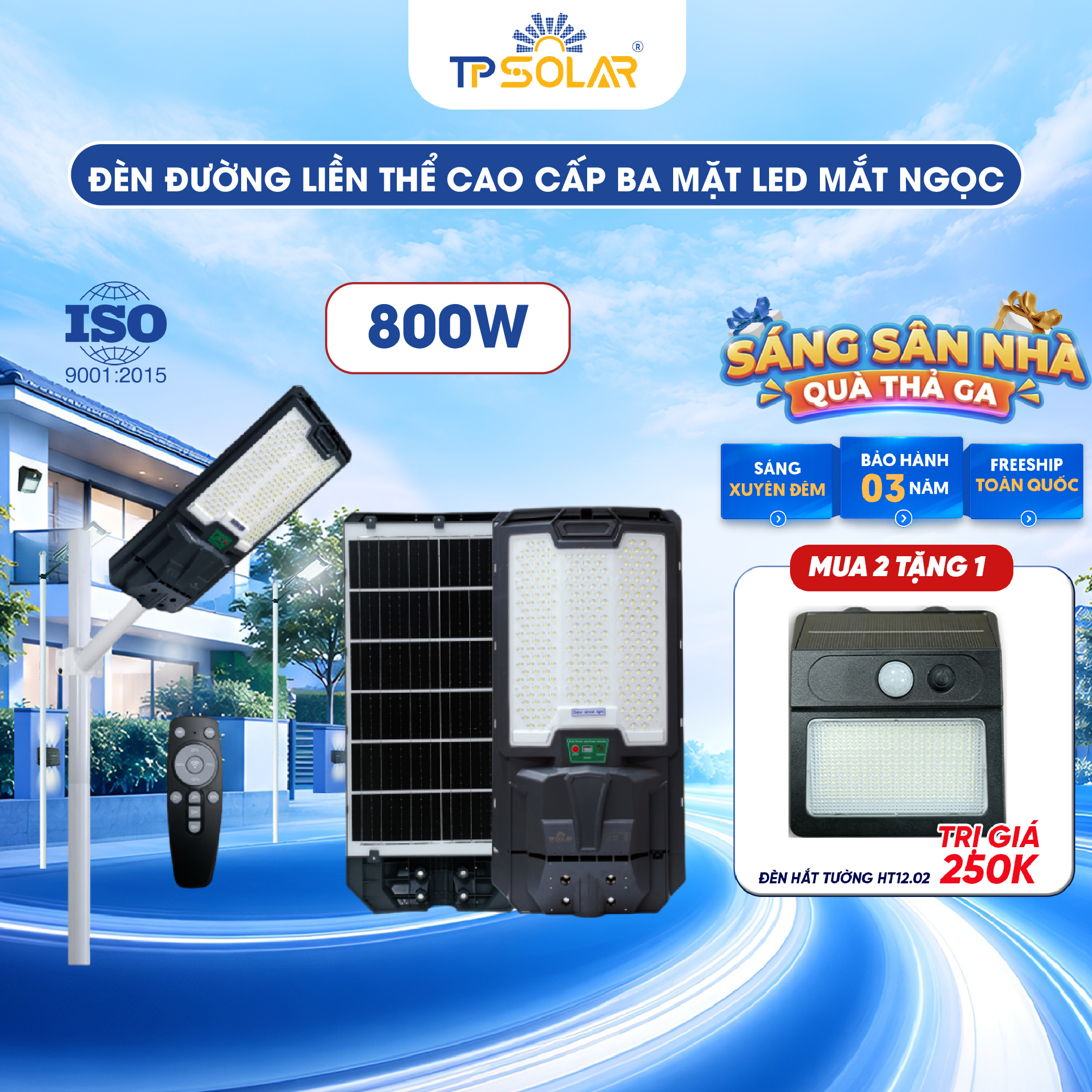 Đèn đường liền thể cao cấp 3 mặt LED mắt ngọc năng lượng mặt trời TP SOLAR LT11_thumbnail_8