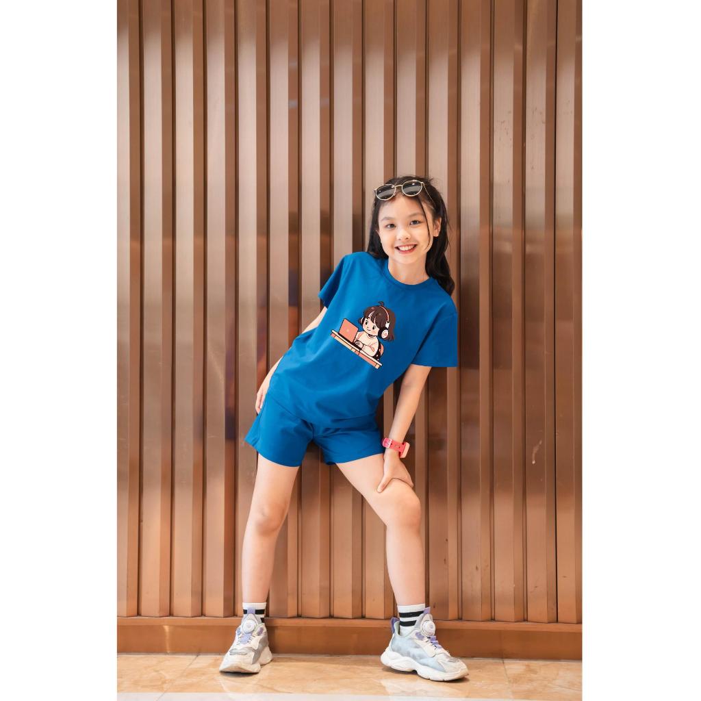 [XẢ KHO BỘ BÉ GÁI SIZE150] Bộ đồ cho bé gái nhiều mẫu - Quần áo bé gái từ 30-35kg - Loza Kids XB008_thumbnail_12