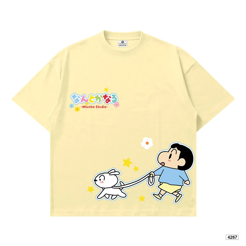 Áo thun form boxy hoạt hình Shinn Miucho 4267_thumbnail_8