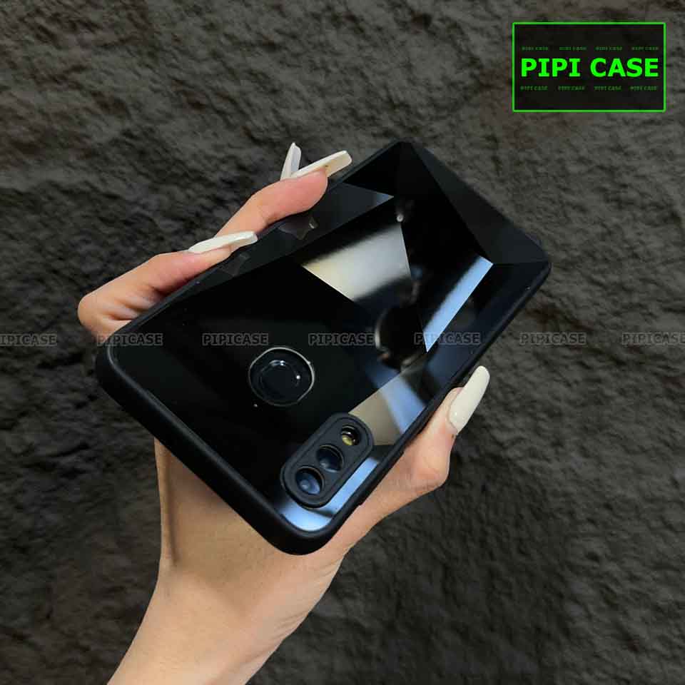 Ốp Lưng Samsung A20 / A30 - Kim Cương 6D - Đen_thumbnail_1