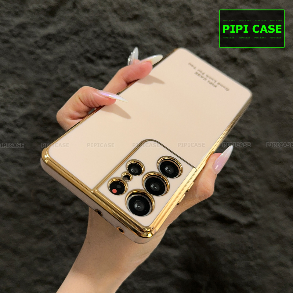 Ốp Lưng Samsung S21 Ultra 5G - Royal - Vàng Hồng_thumbnail_2