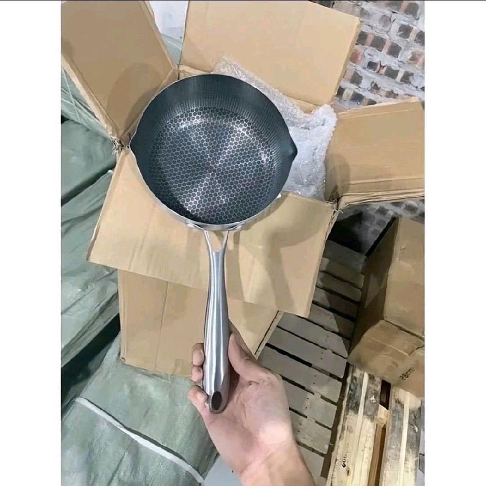 Chảo Chống Dính Sâu Lòng Vân Đá 18 cm Inox 316 - Chất Liệu Bền Bỉ, An Toàn Cho Sức Khỏe_thumbnail_1