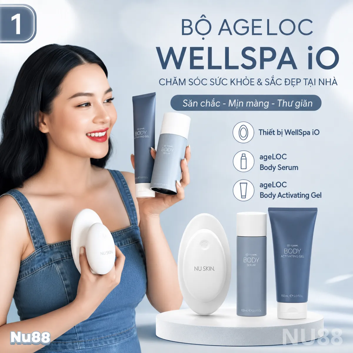 Bộ sản phẩm chăm sóc sức khỏe và sắc đẹp ageLOC WellSpa iO_thumbnail_27