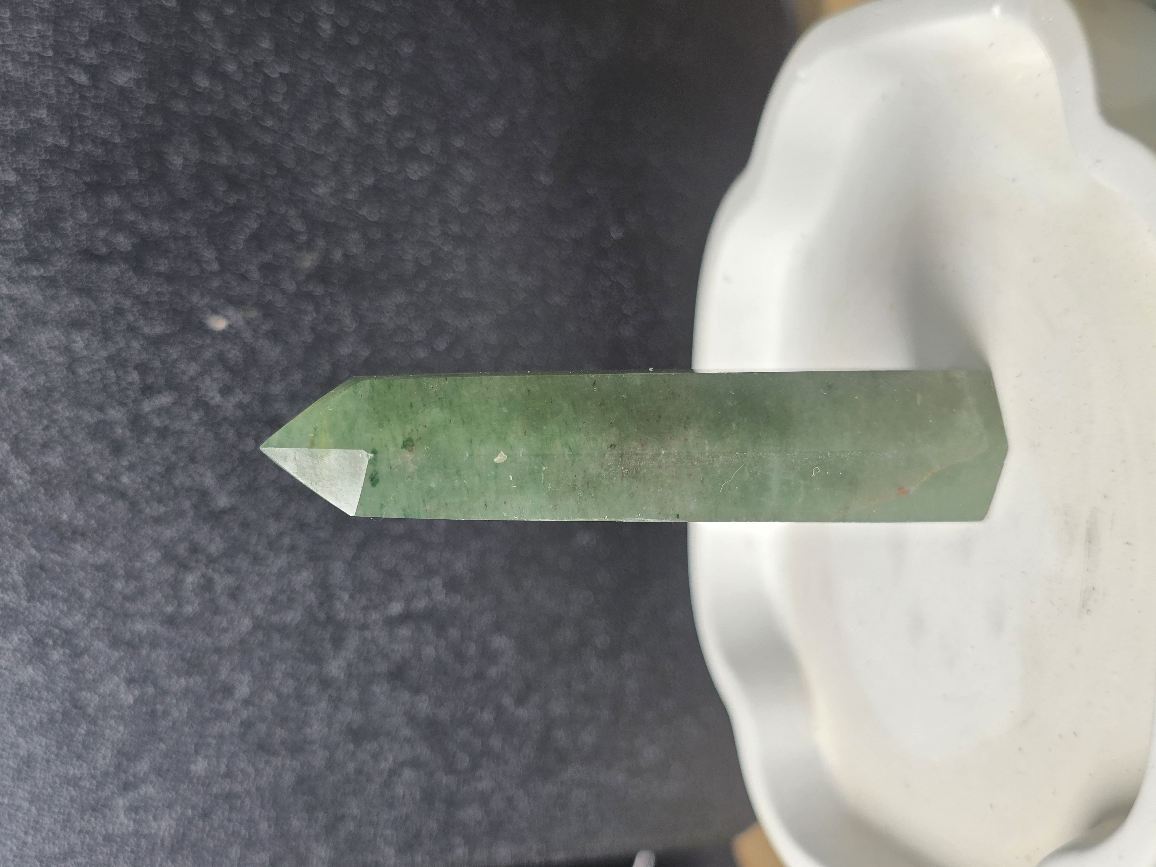 Trụ Đá Mài Bóng - Green Aventurine (Ngọc Đông Linh)_thumbnail_4