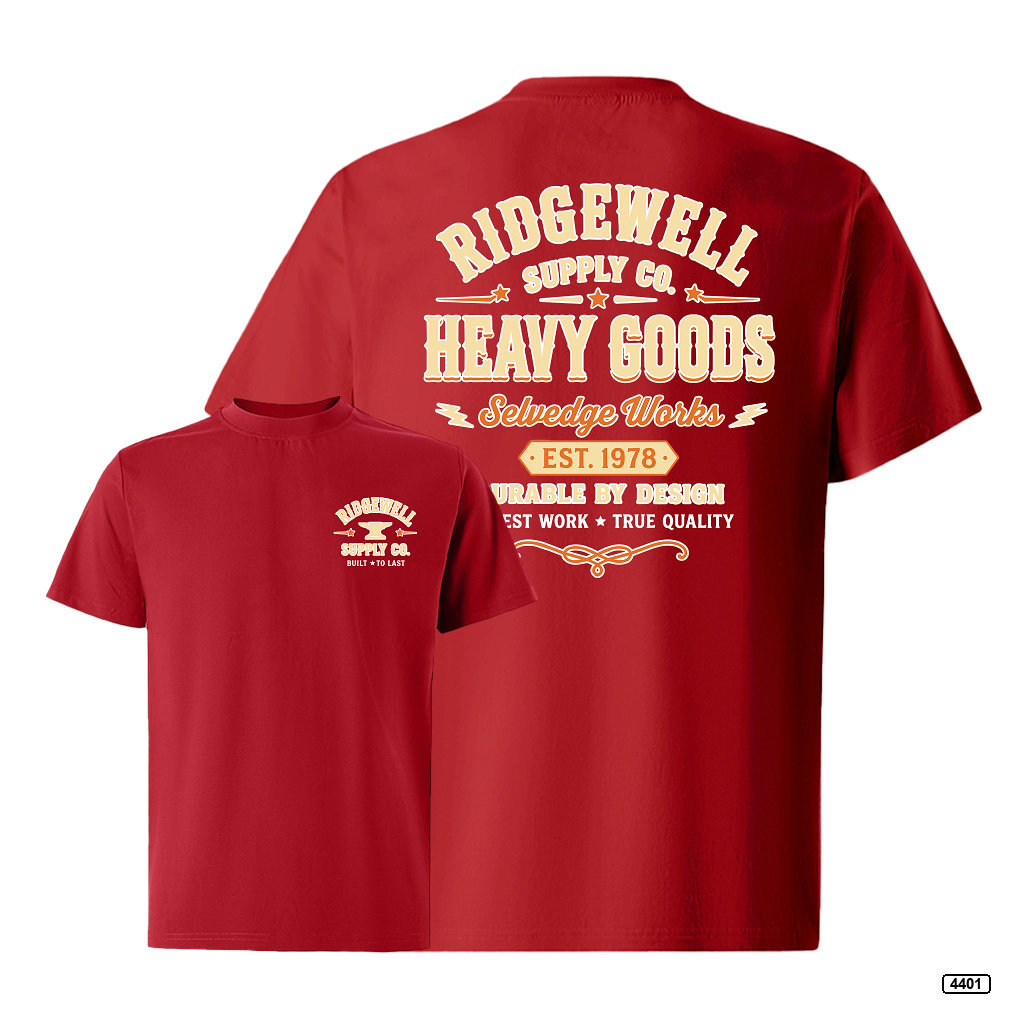 Áo thun nam ridgewell supply form rộng TeePrint 4401_thumbnail_15