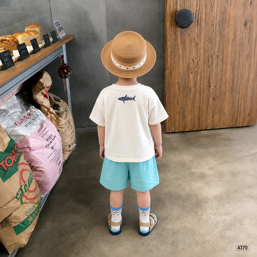 Áo thun bé trai baby shark form rộng Kado 4370_thumbnail_4