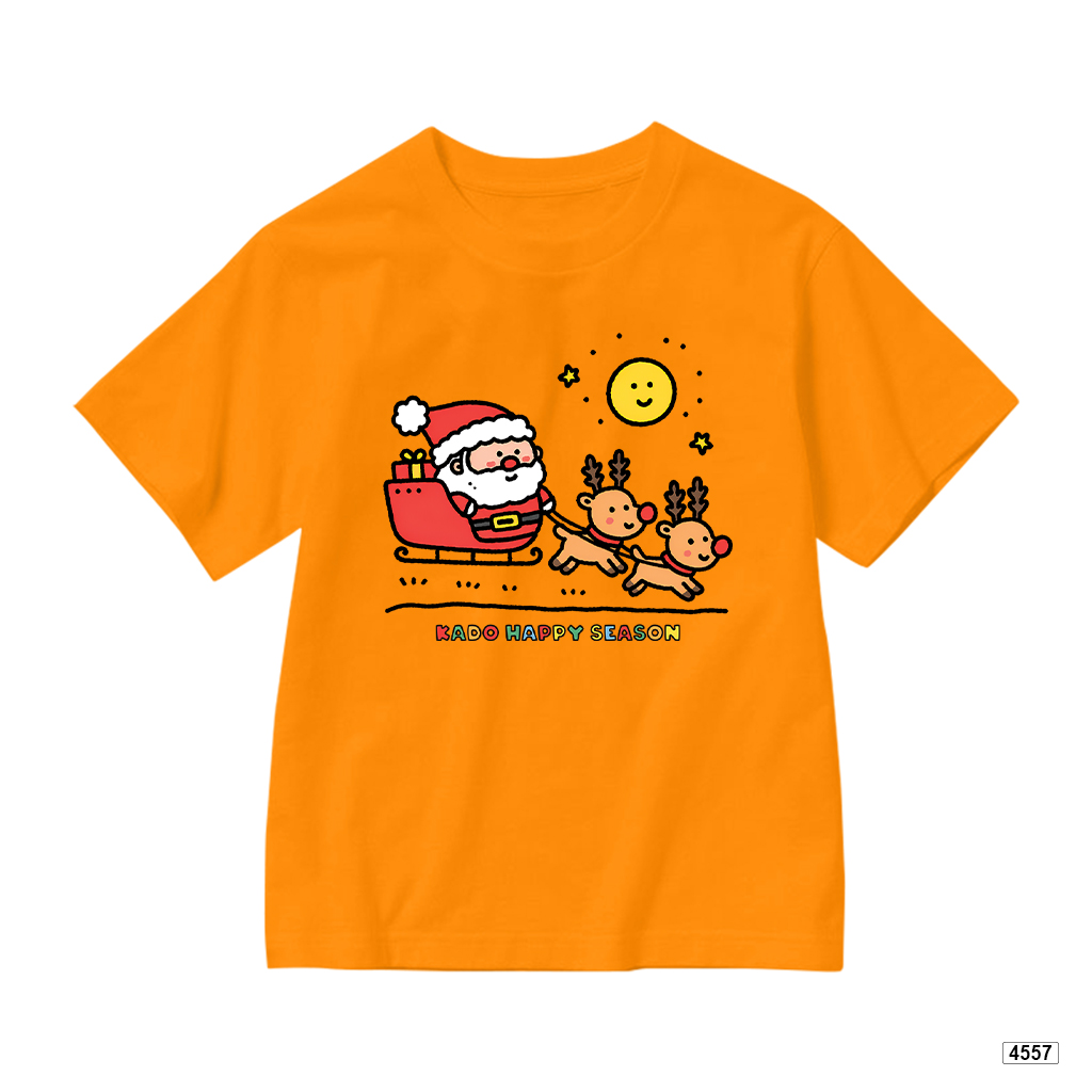 Áo thun bé gái form rộng gấu xinh giáng sinh Kado 4557_thumbnail_14