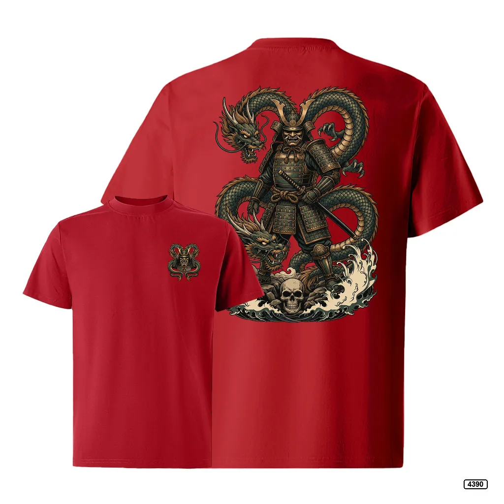 Áo thun nam samurai serpent form rộng TeePrint 4390_thumbnail_15