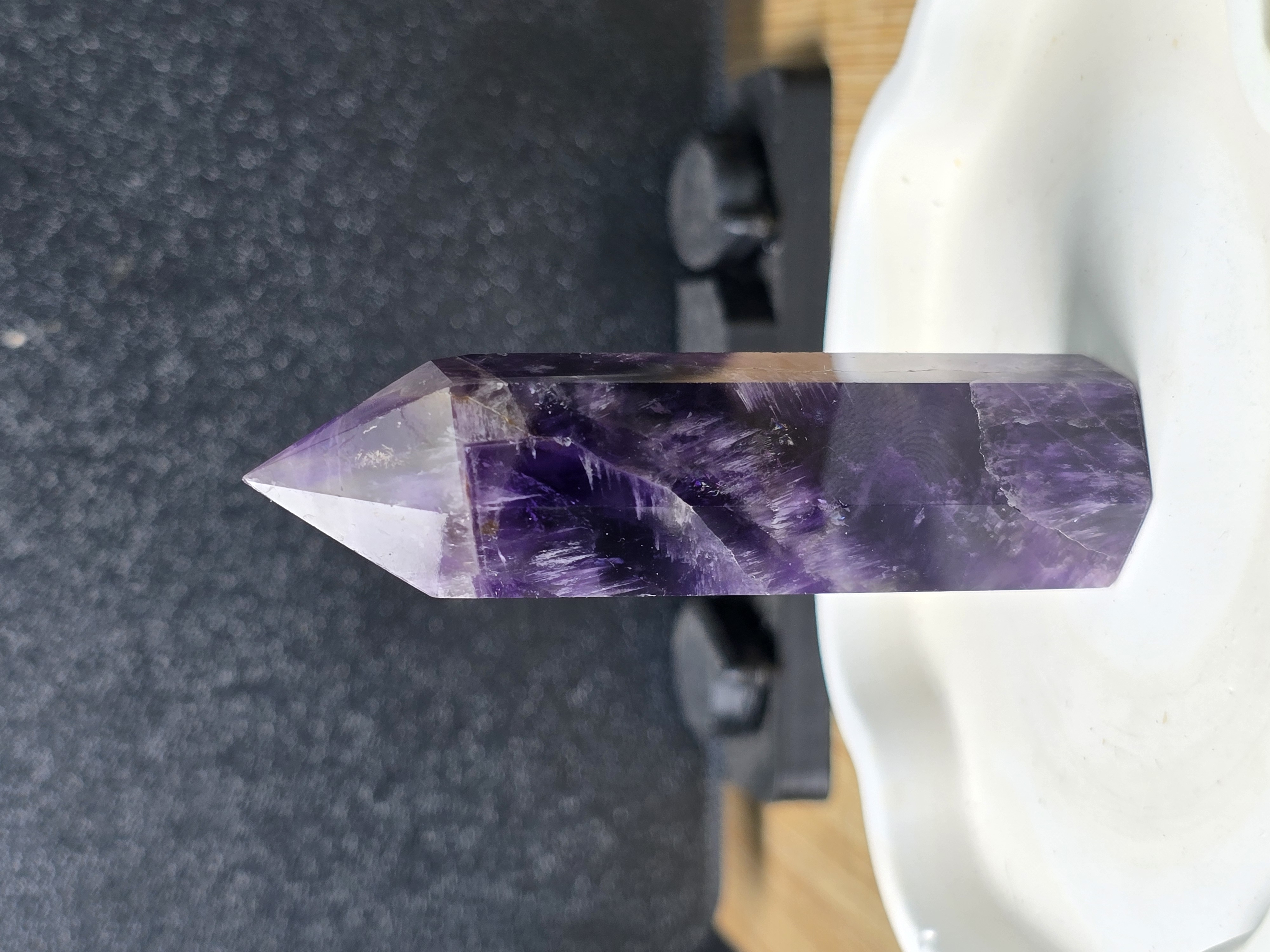 Trụ Đá Mài Bóng - Thạch Anh Tím Dream Amethyst