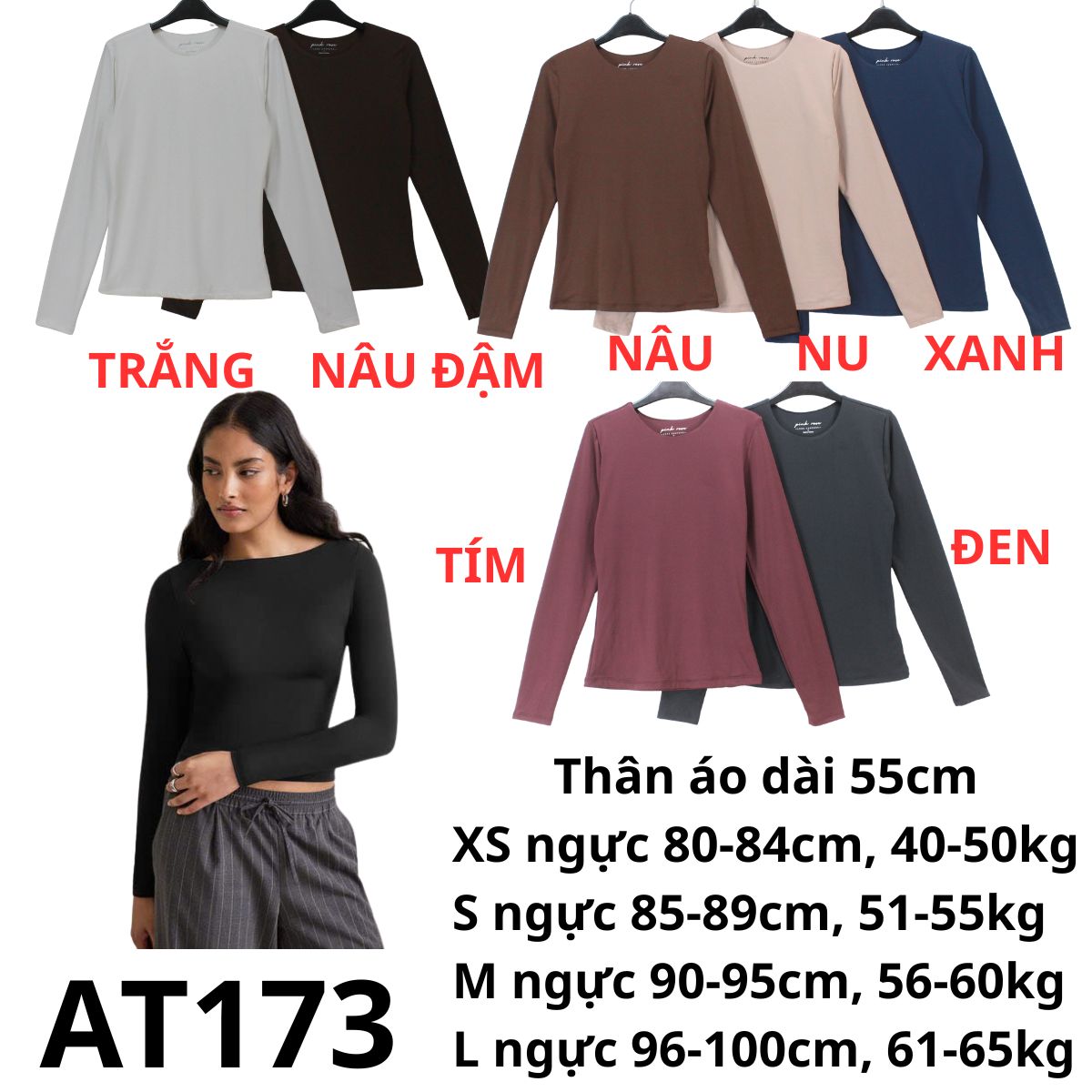 AT173 - Áo thun nữ TD