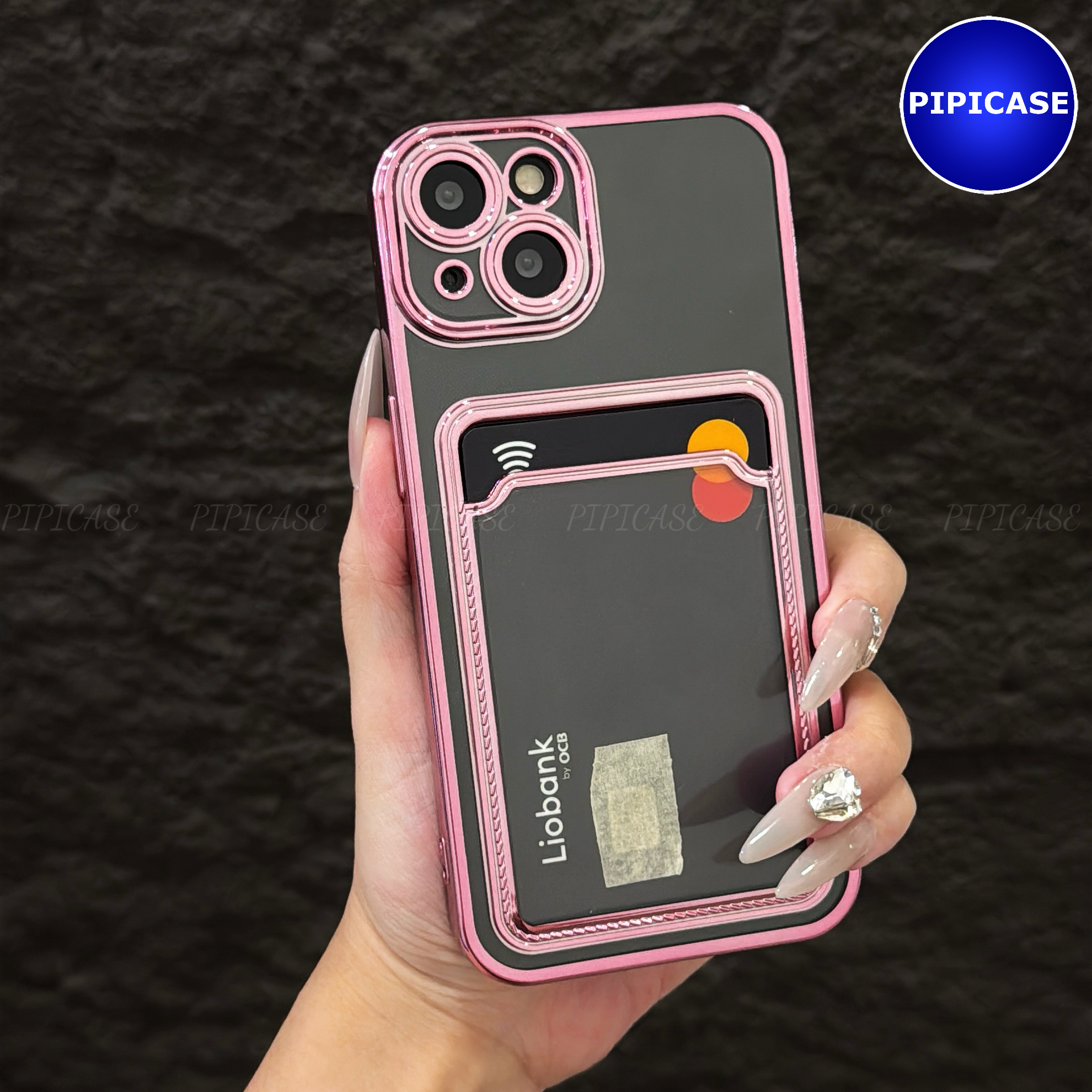 Ốp Lưng iPhone 14 - Ốp Thẻ - Hồng_thumbnail_12