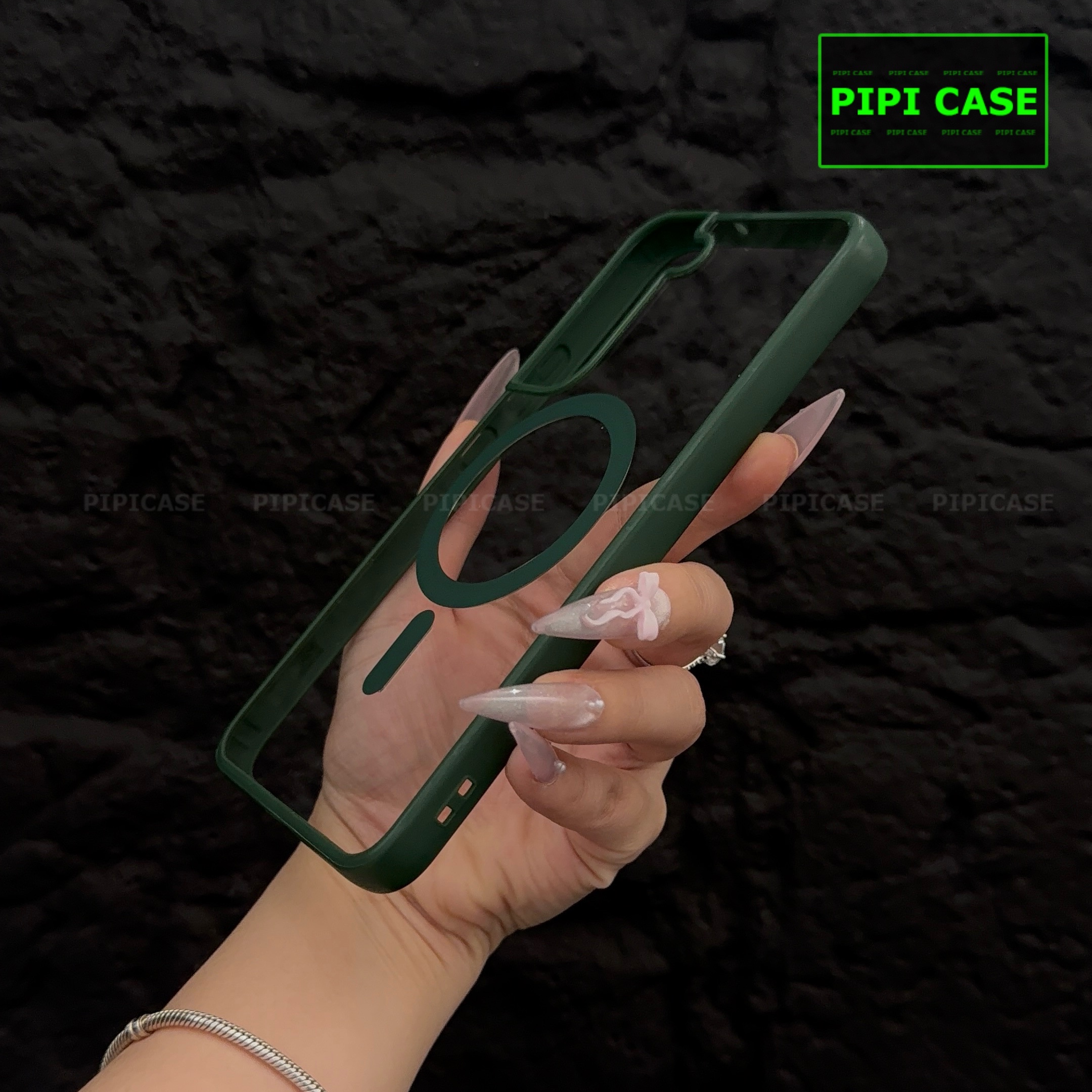 Ốp Lưng Samsung S22 Plus 5G - Chic - Xanh Lá_thumbnail_3