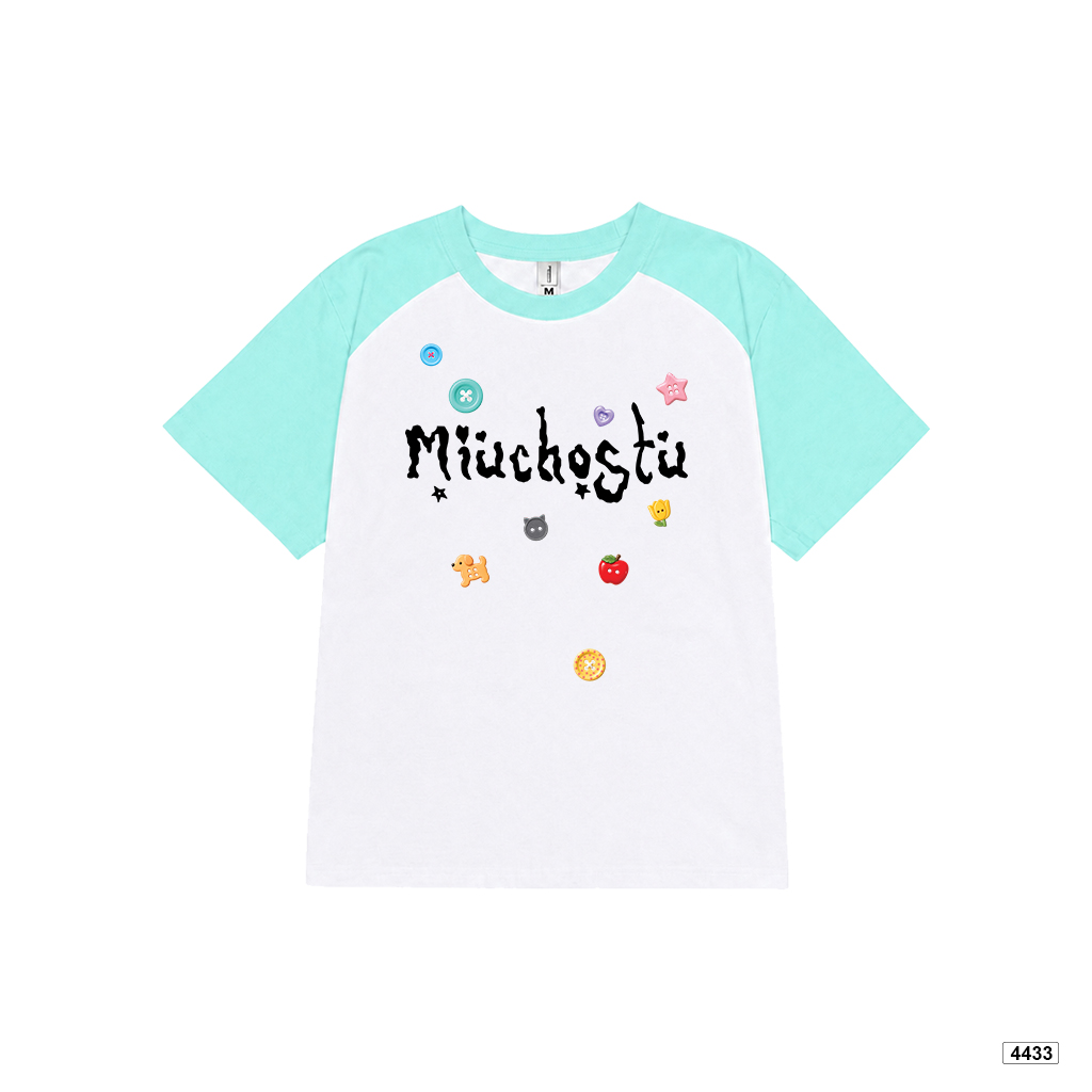 Áo baby tee nữ form ôm cute Hàn Quốc Miucho 4433_thumbnail_0