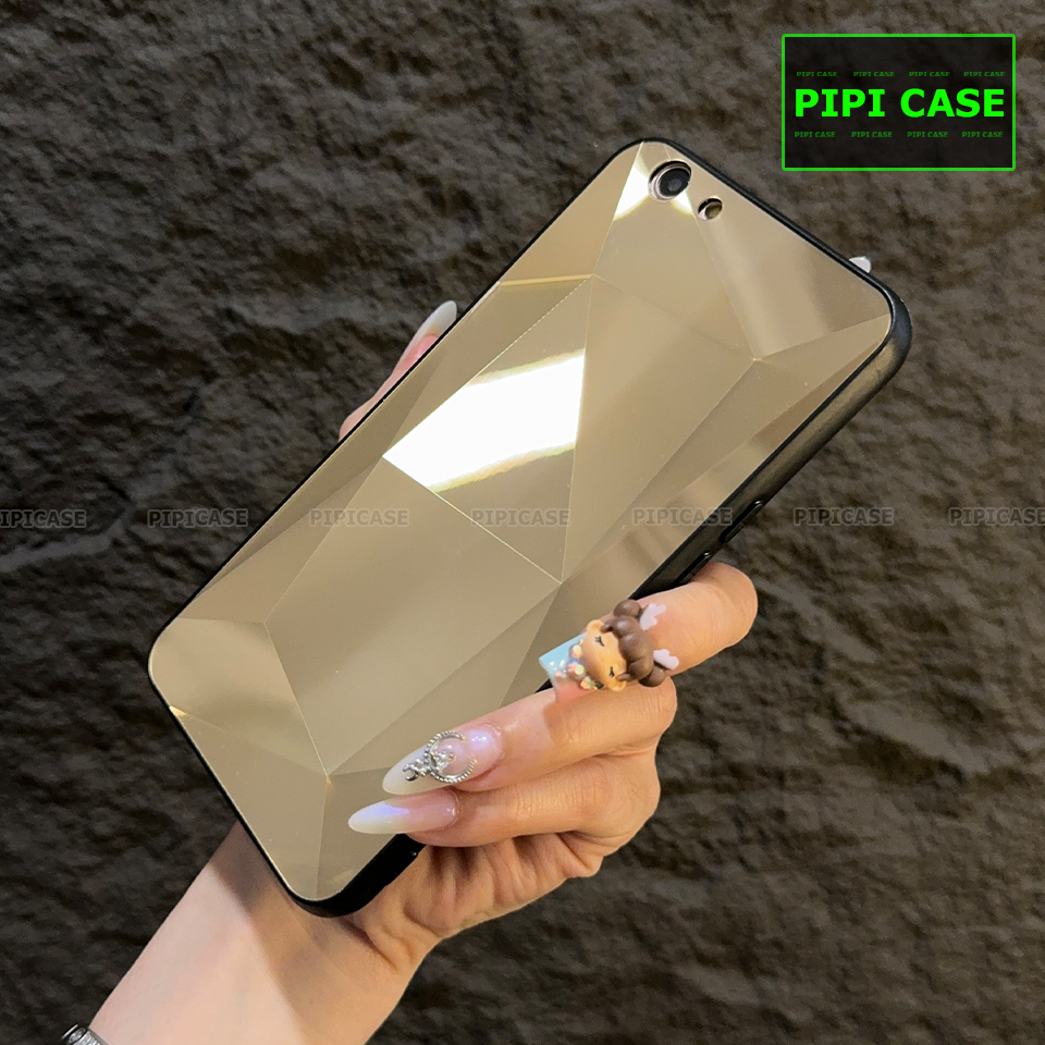 Ốp Lưng Oppo F1S - Kim Cương 6D - Vàng_thumbnail_2