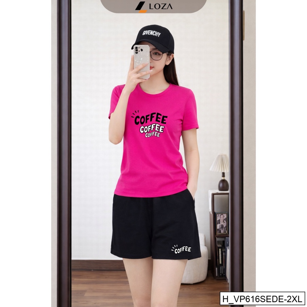 [XẢ KHO BỘ FORM VỪA] Bộ quần áo thun nữ dáng vừa nhiều hình dễ mặc - Loza XB014_thumbnail_44