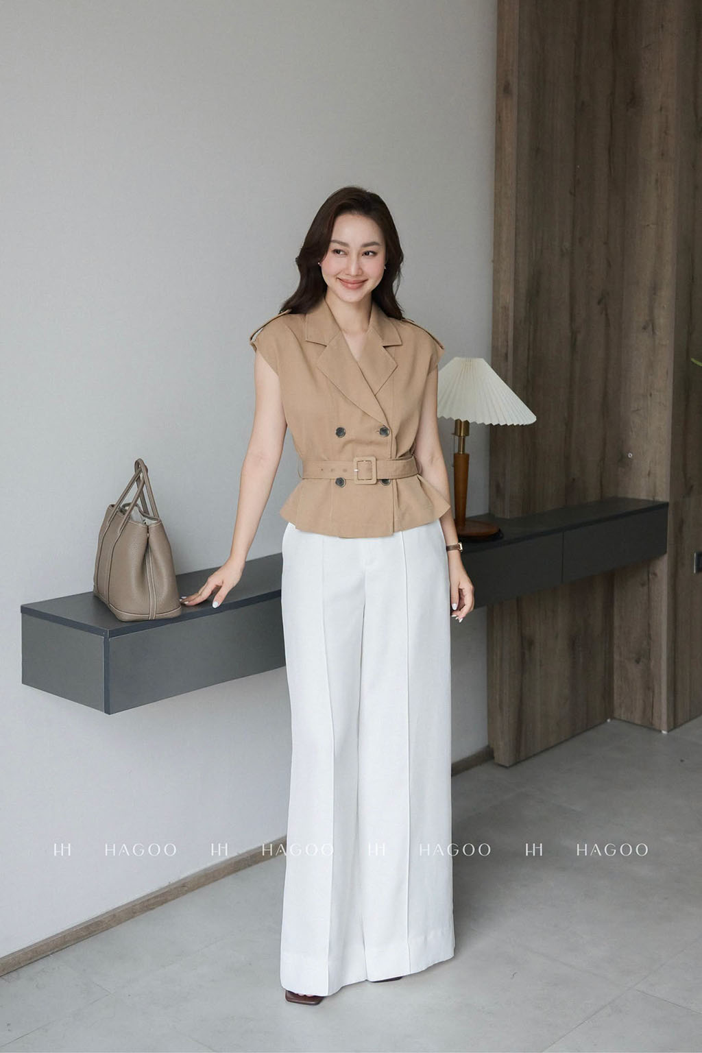 Áo Kaki cổ bẻ ve tay liền_thumbnail_4